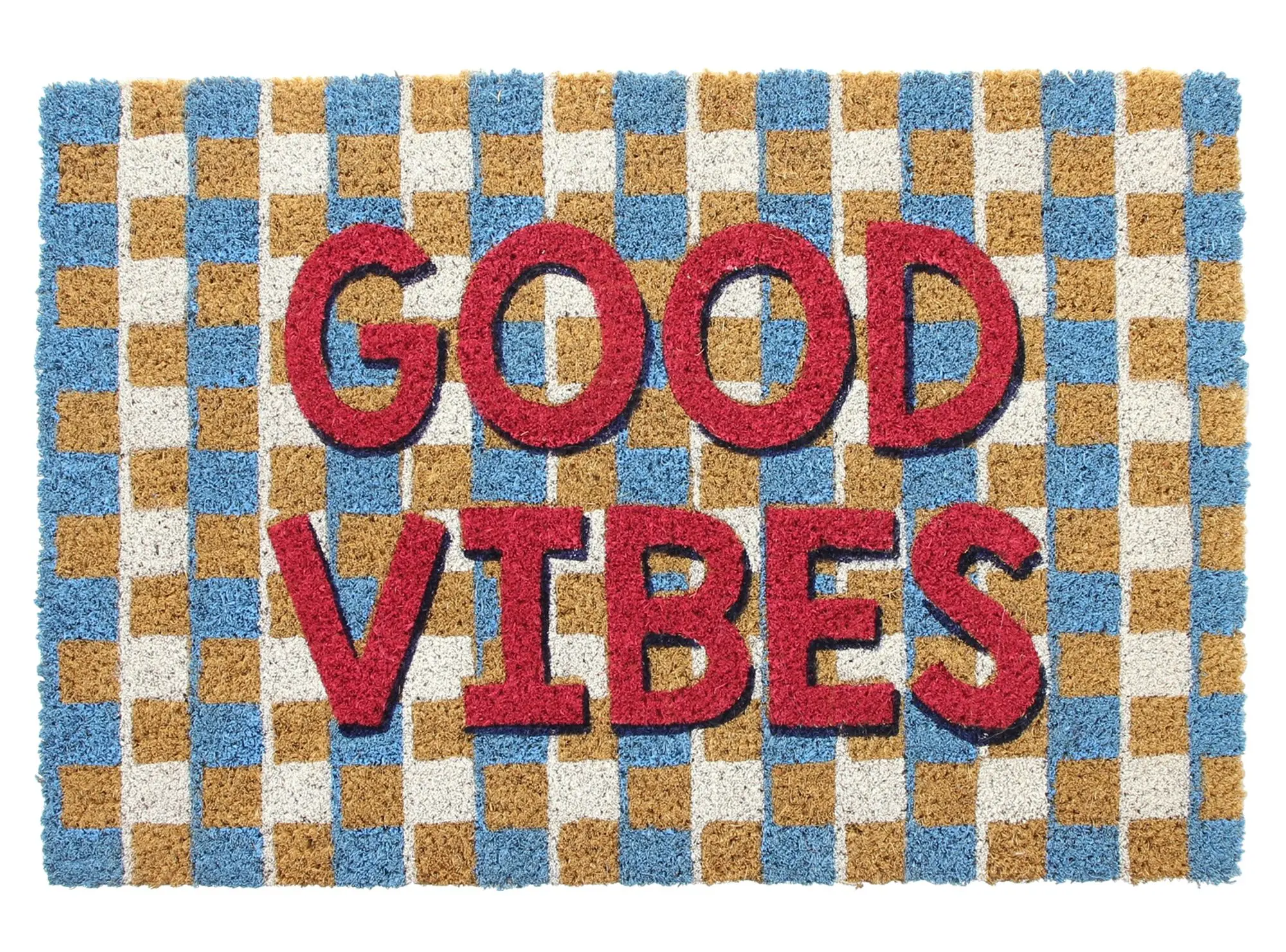 Fußmatte "Good Vibes"  im Frank Flechtwaren Online Shop für Fußmatten kaufen