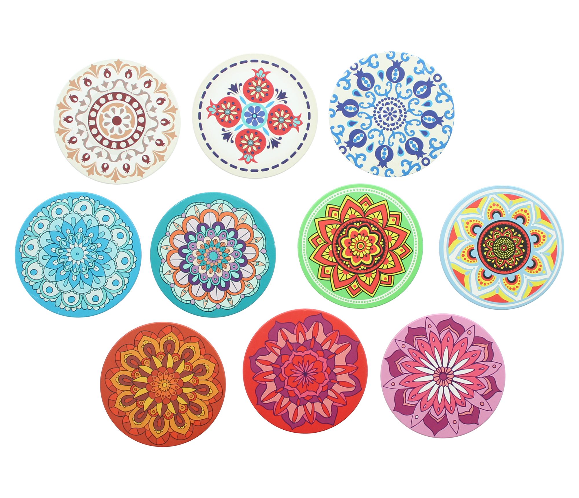 Untersetzer "Mandala", 10er Set im Frank Flechtwaren Online Shop für Küche kaufen Untersetzer "Mandala", 10er Set im Frank Flechtwaren Online Shop für Küche kaufen