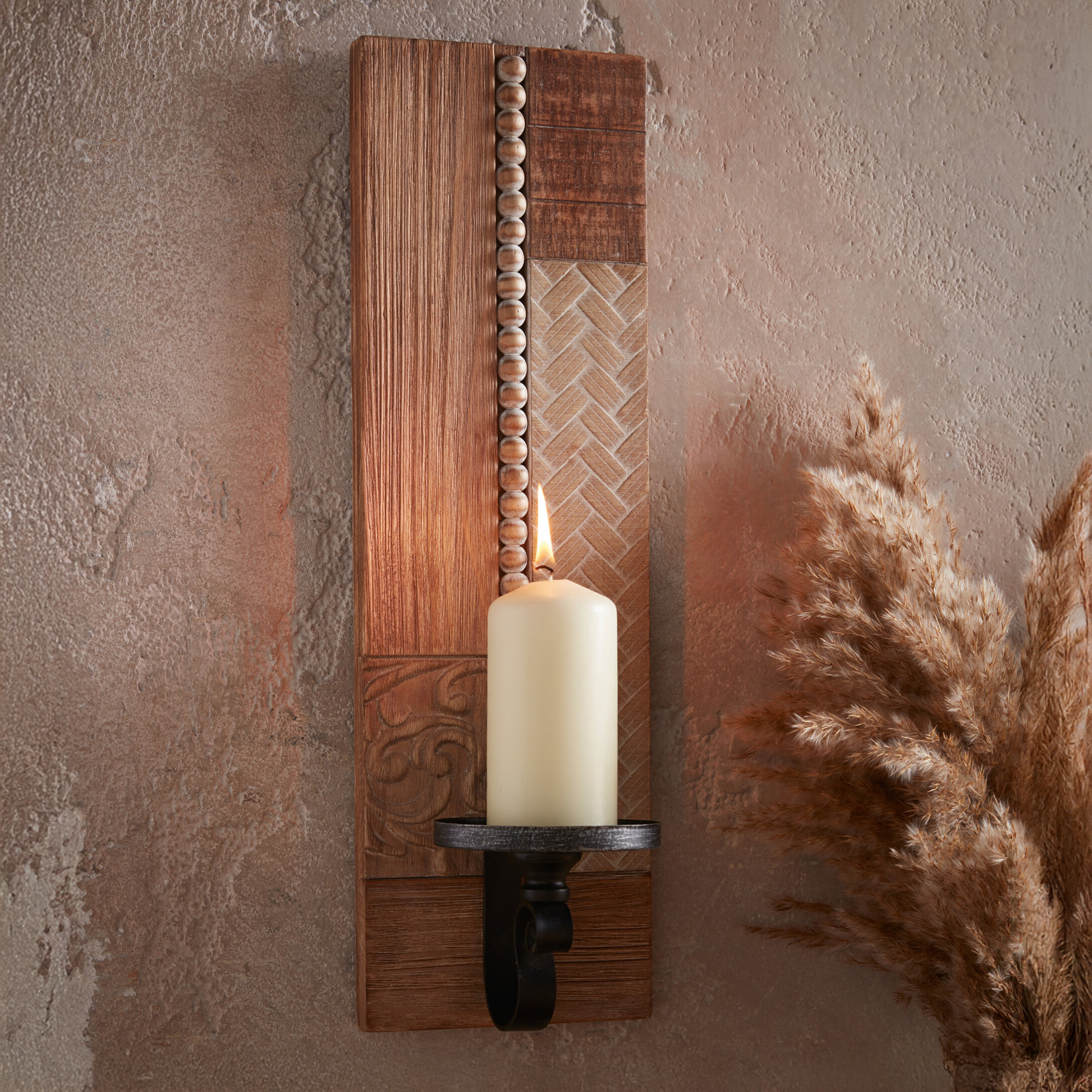 Wandkerzenhalter "Stilmix"  im Frank Flechtwaren Online Shop kaufen
