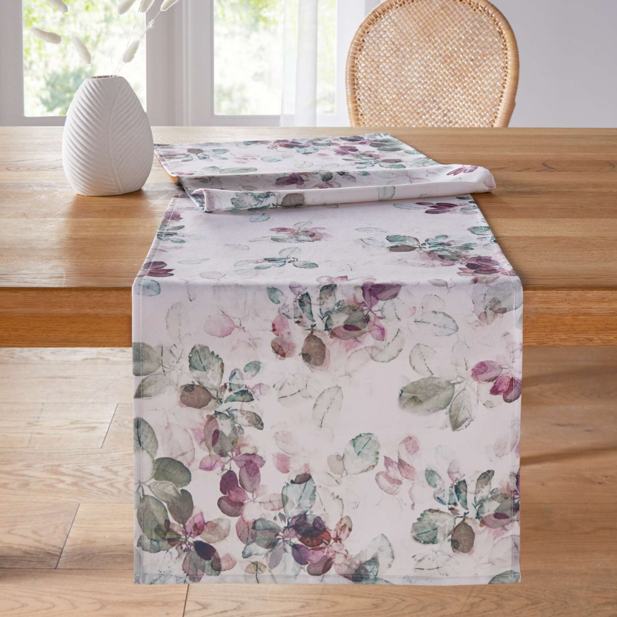 Tischläufer "Purple Leaves"  im Frank Flechtwaren Online Shop kaufen