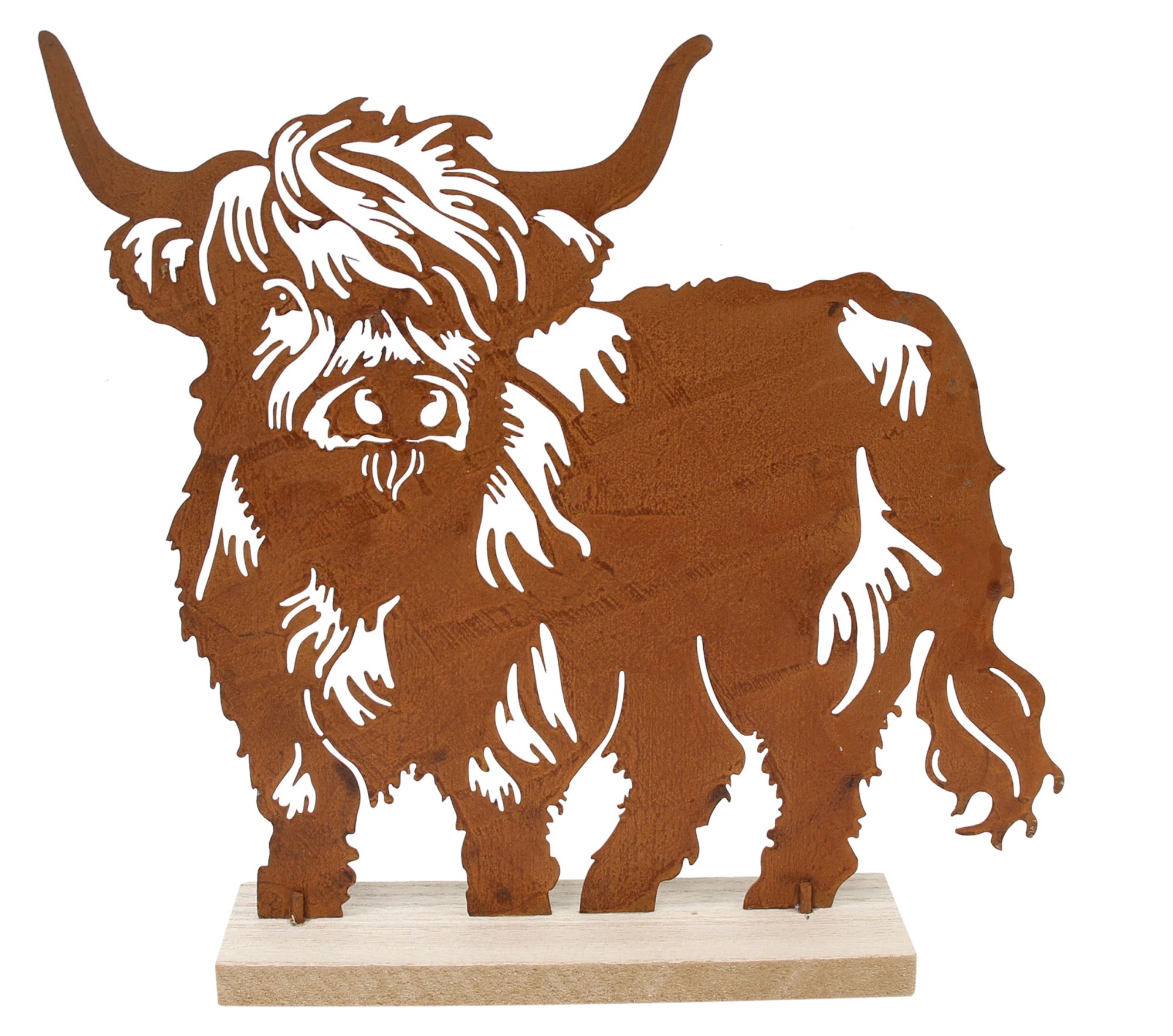 Deko-Figur "Stier"  im Frank Flechtwaren Online Shop für Dekofiguren kaufen