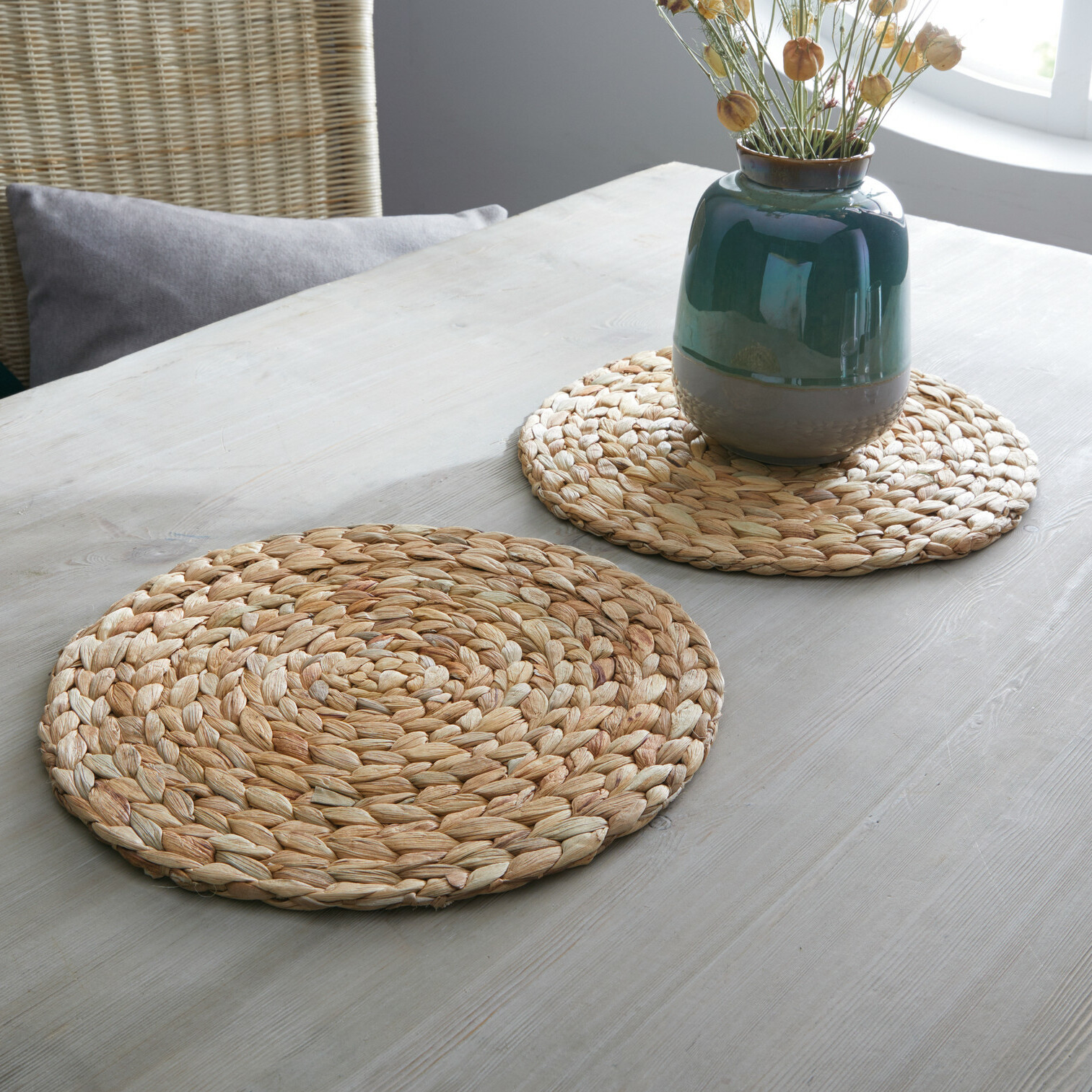 Untersetzer "Natur", 2er Set  im Frank Flechtwaren Online Shop kaufen