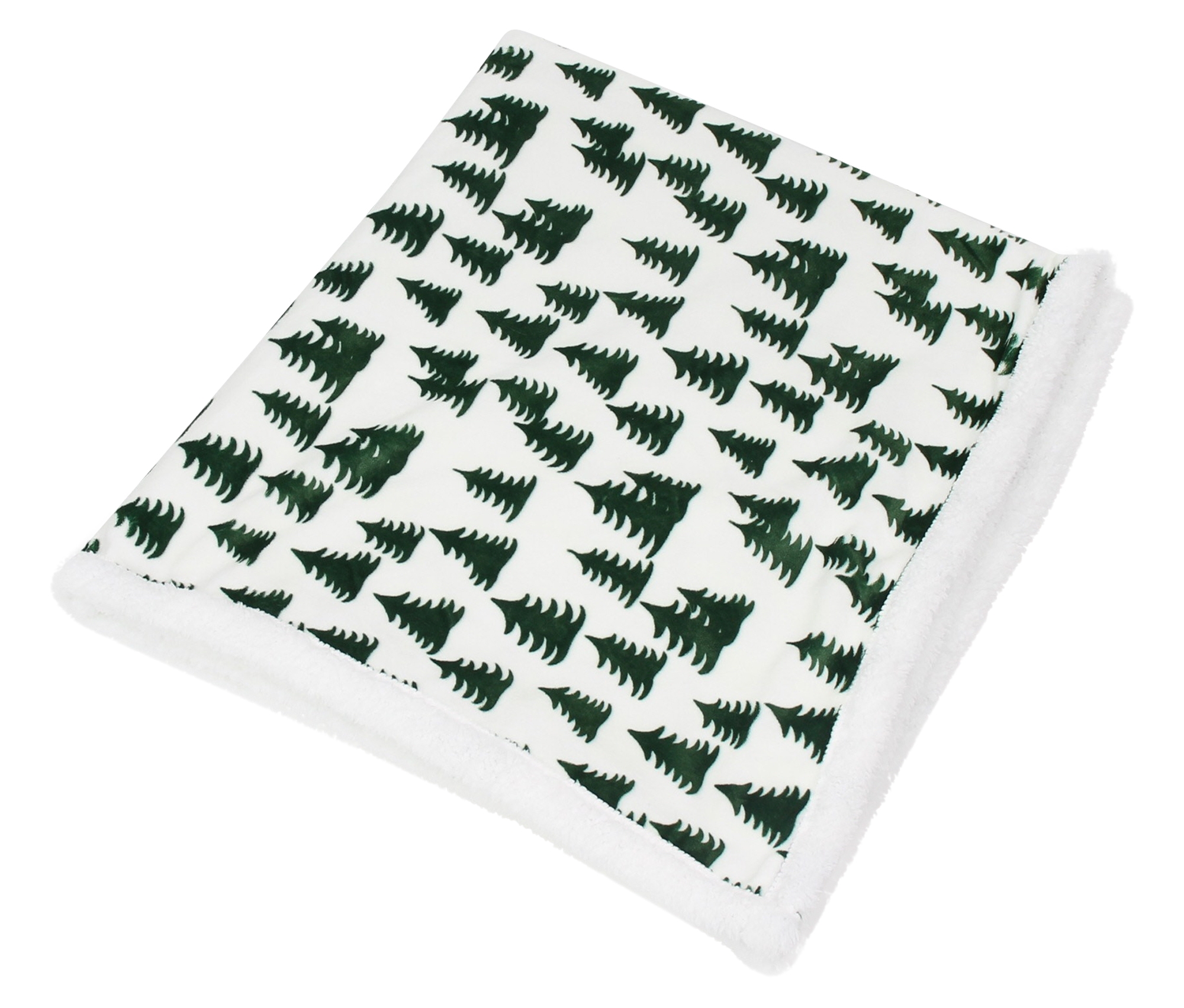 Kuscheldecke "Tannenwald"  im Frank Flechtwaren Online Shop für Weihnachten kaufen