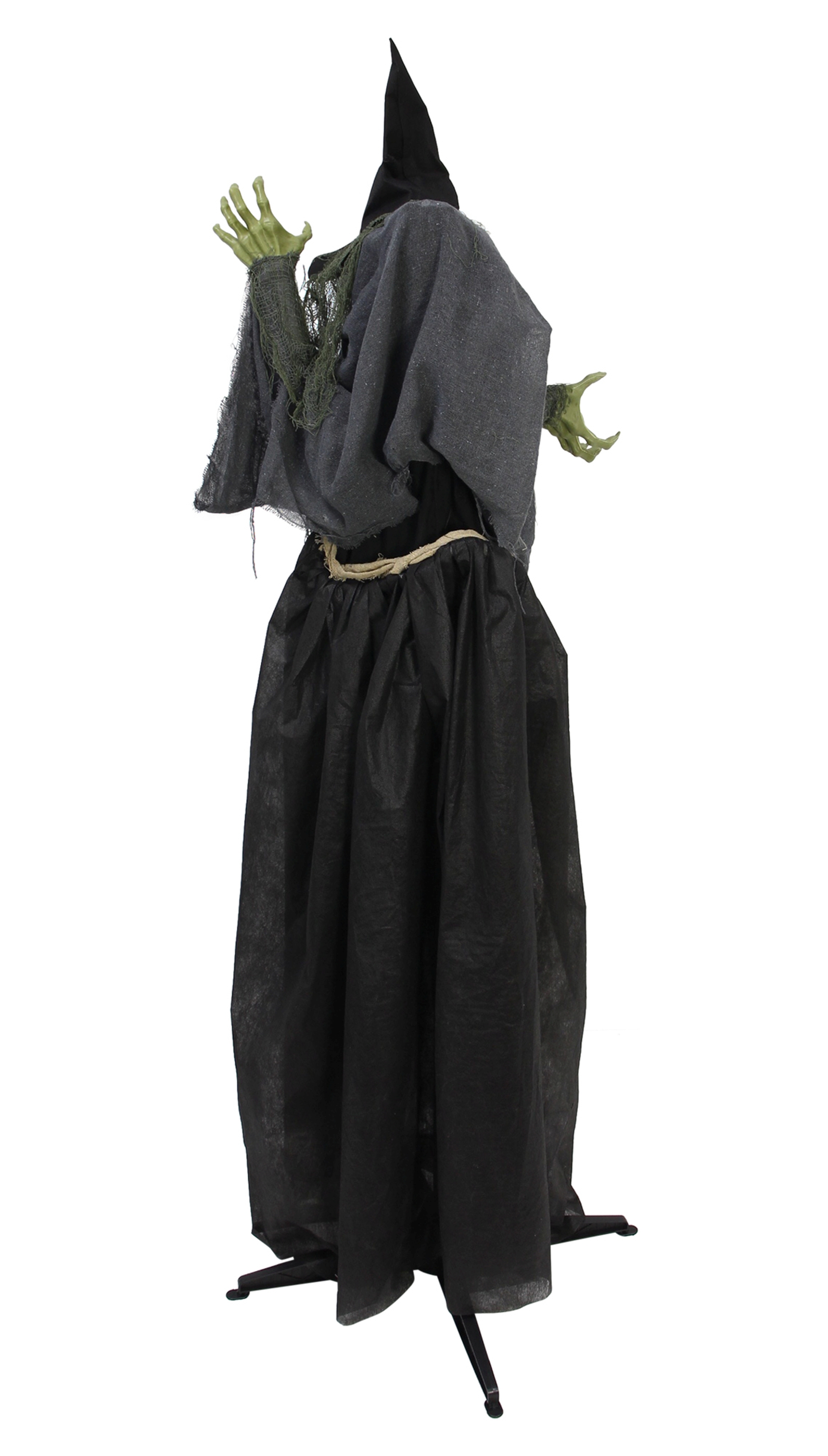 LED-Hexe "Gruselnacht"  im Frank Flechtwaren Online Shop für LED-Deko kaufen