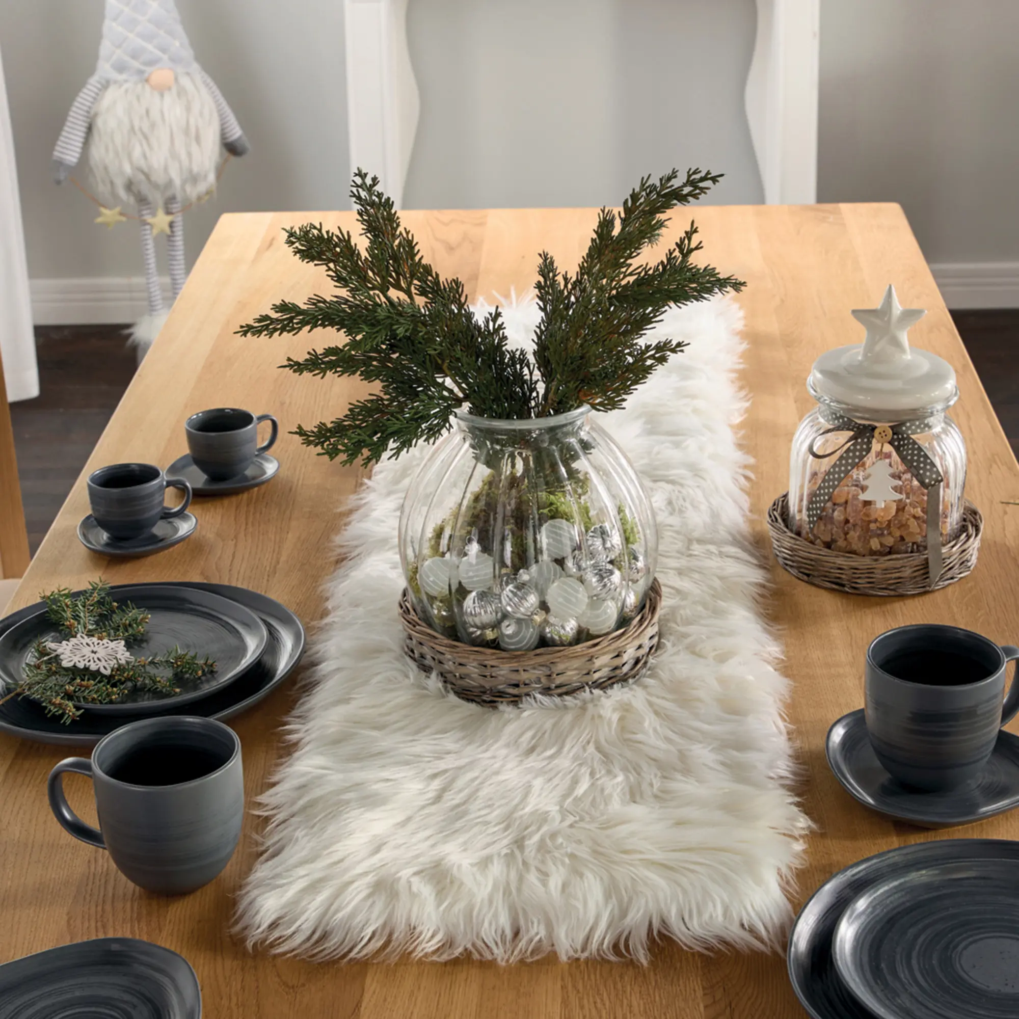 Vase "Nostalgie"  im Frank Flechtwaren Online Shop für Deko-Neuheiten kaufen