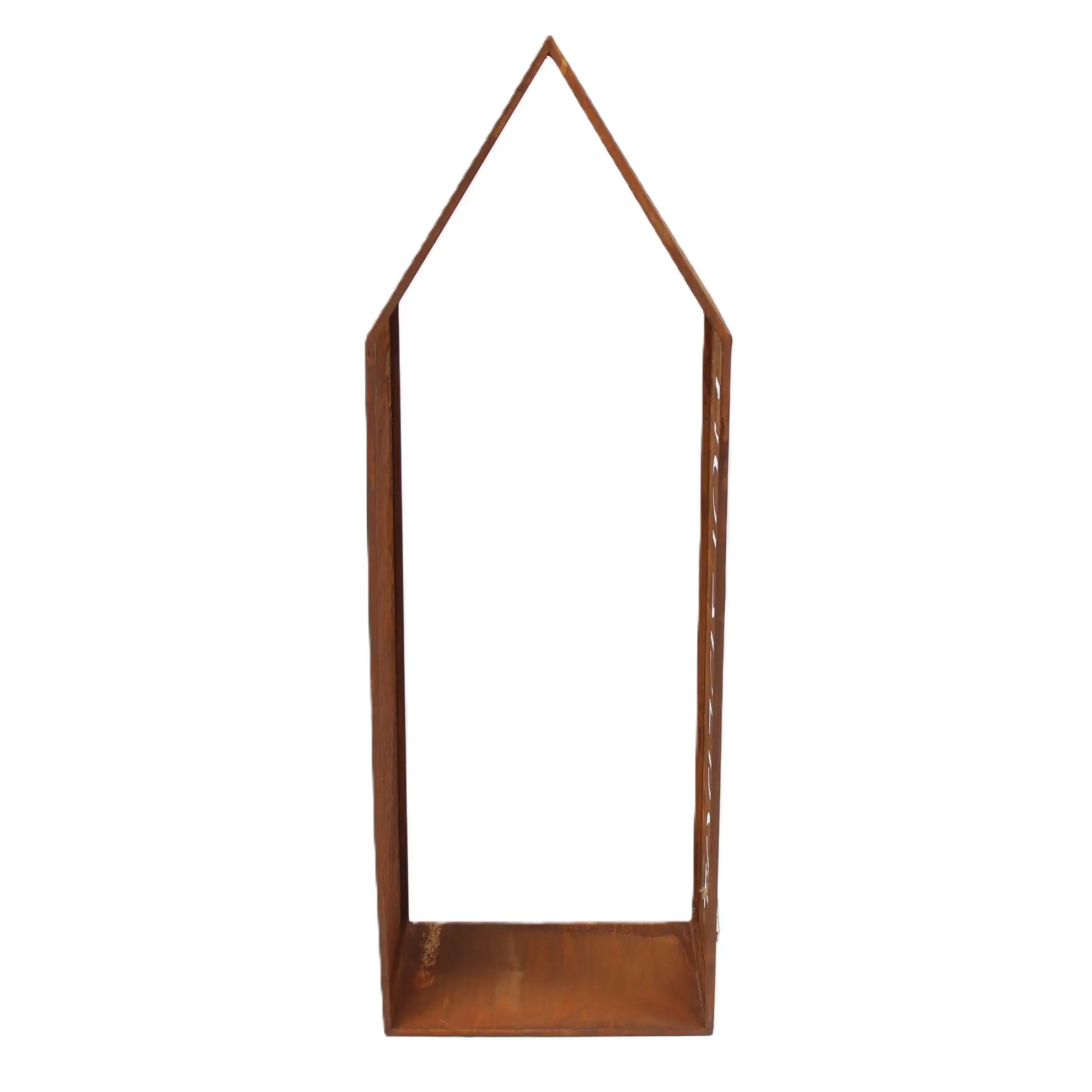 Kaminholz-Regal "Rustic"  im Frank Flechtwaren Online Shop für Rostdeko für Ihren Garten kaufen