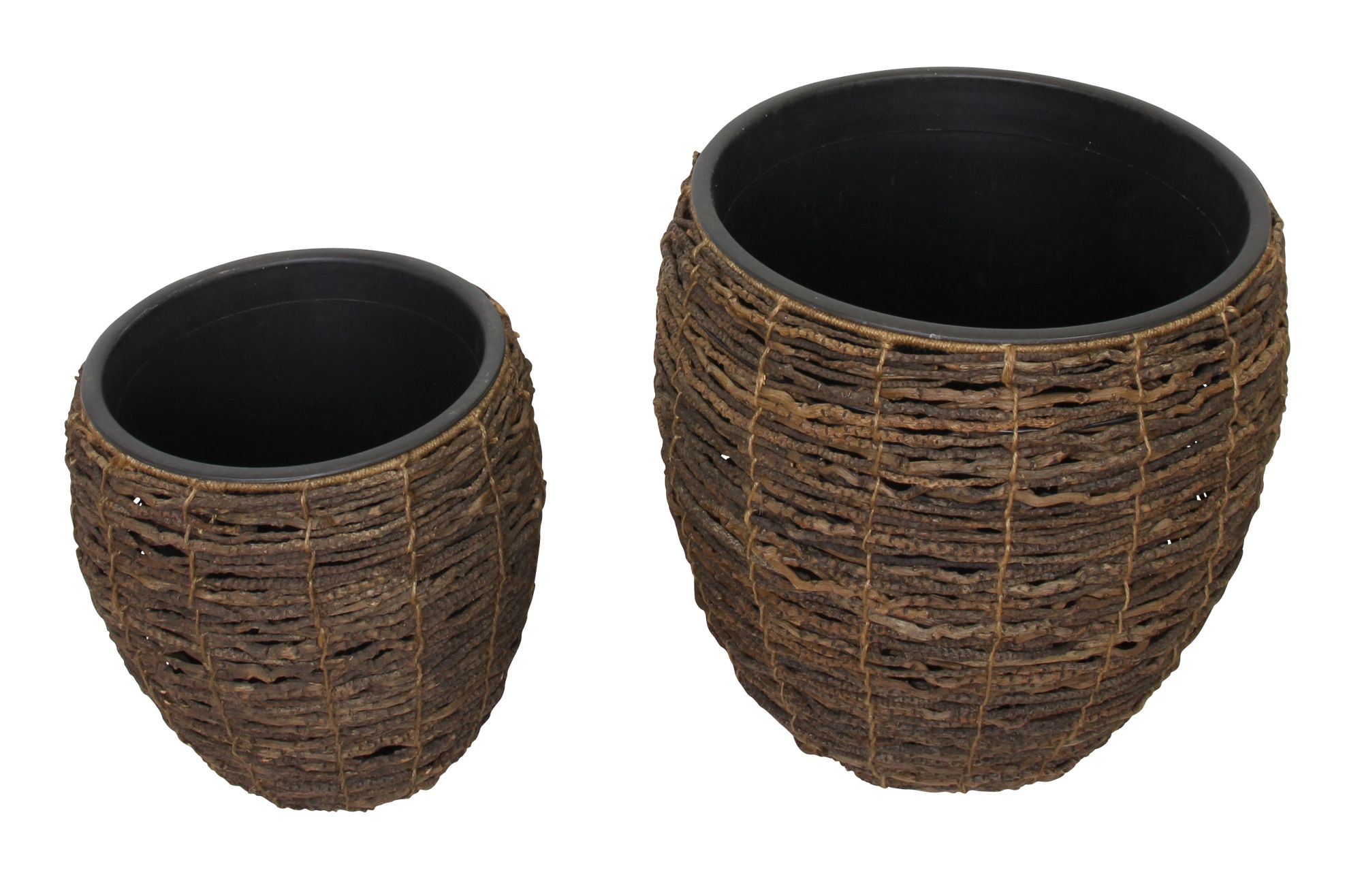 Acheter Lot de 2 cache-pots "coco" dans la boutique en ligne de Frank Flechtwaren pour Jardinières Acheter Lot de 2 cache-pots "coco" dans la boutique en ligne de Frank Flechtwaren pour Jardinières