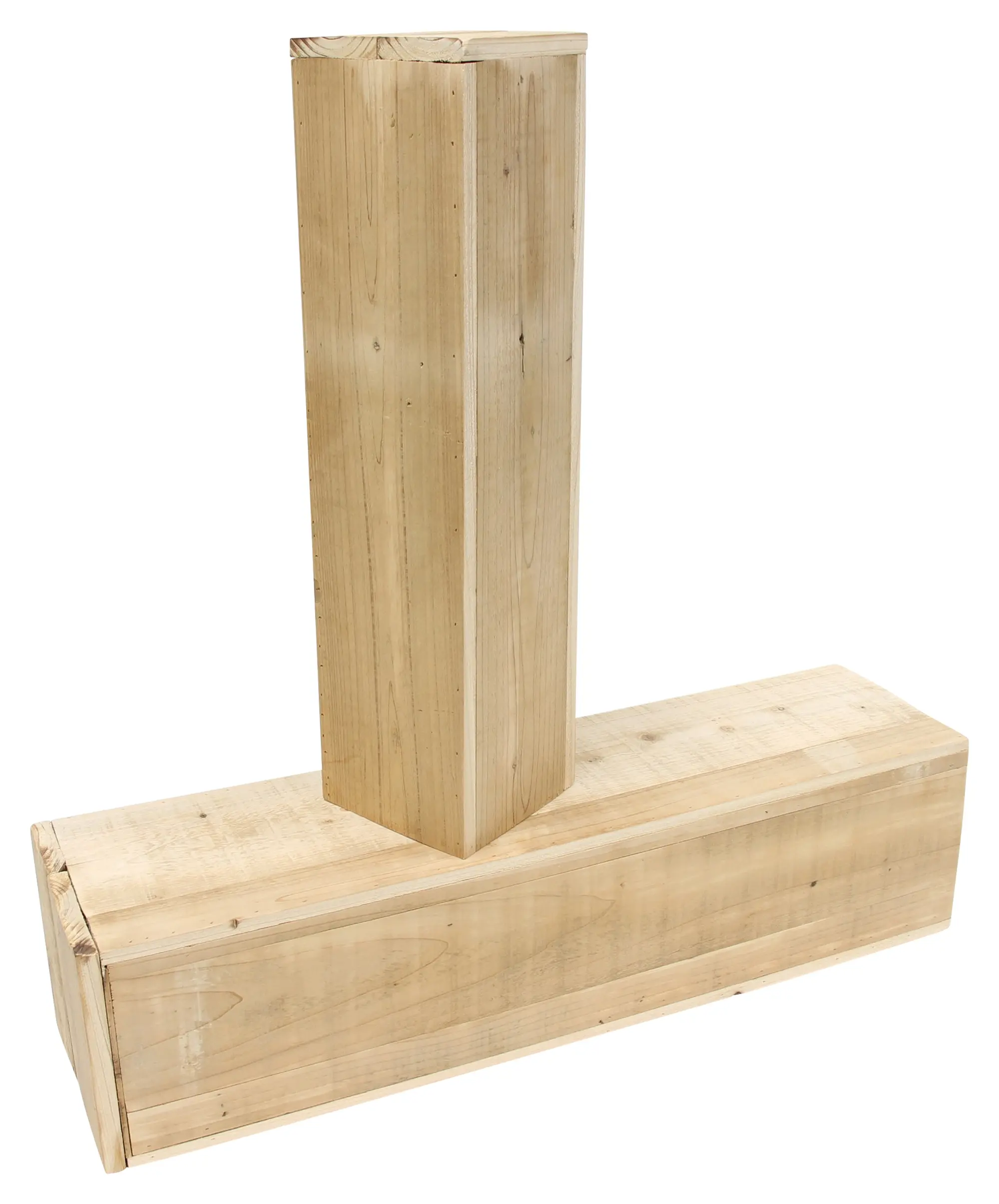 Säule "Rustikal", 2er Set im Frank Flechtwaren Online Shop für Dekosäulen kaufen Säule "Rustikal", 2er Set im Frank Flechtwaren Online Shop für Dekosäulen kaufen