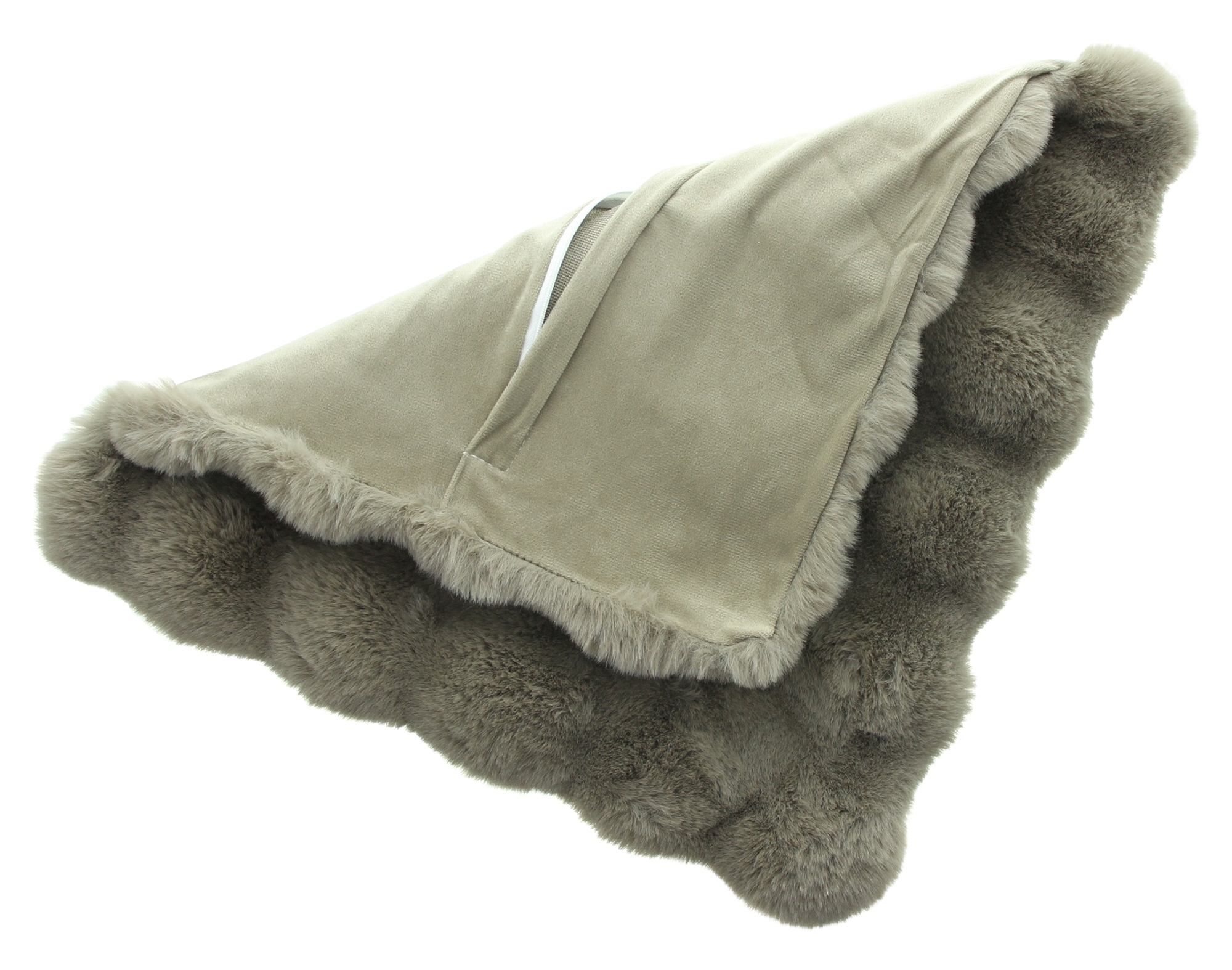 Kissenhülle "Bubbles", taupe  im Frank Flechtwaren Online Shop für Kissenhüllen kaufen