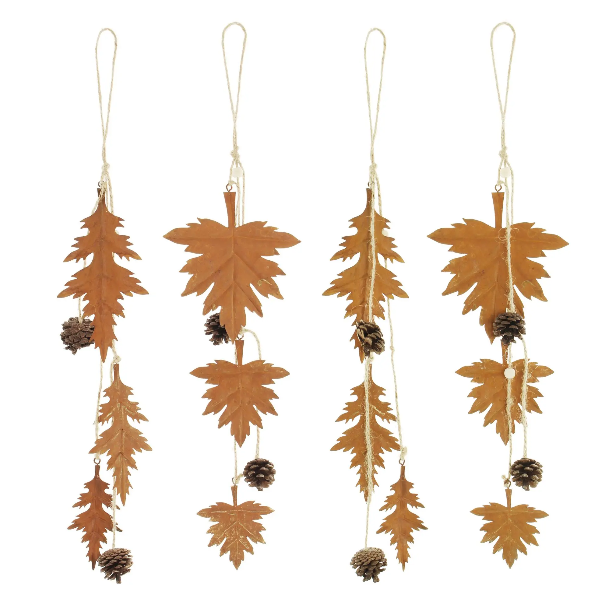 Metallhänger "Herbstblätter", 4er Set im Frank Flechtwaren Online Shop für Dekohänger kaufen Metallhänger "Herbstblätter", 4er Set im Frank Flechtwaren Online Shop für Dekohänger kaufen
