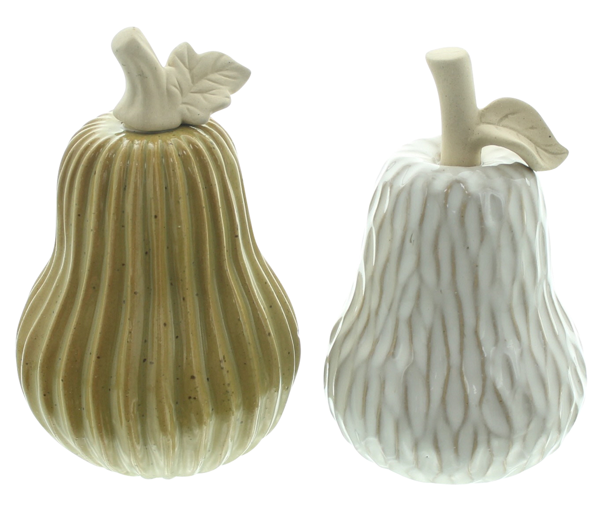 Dekokürbis "Struktur", 2er Set  im Frank Flechtwaren Online Shop für Titelserie Herbst/Winter kaufen