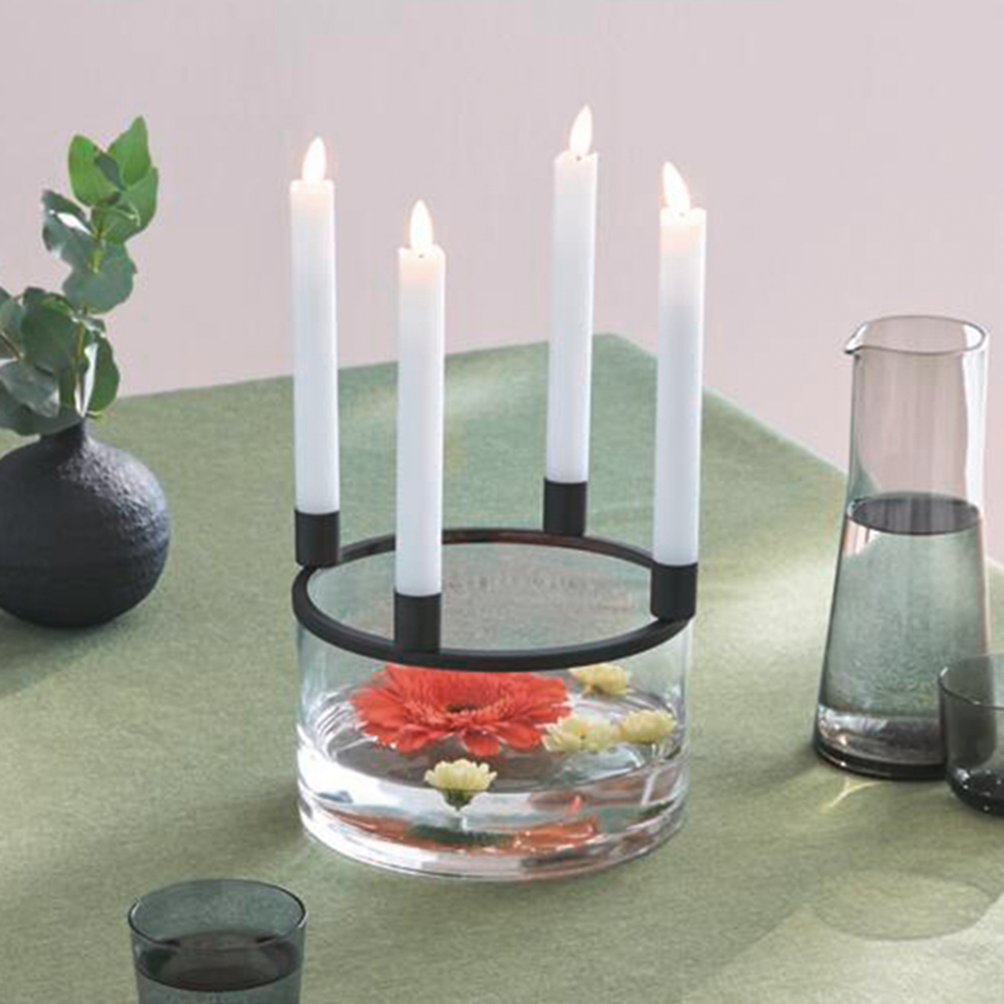 LED-Stabkerze "Classical", 4er Set  im Frank Flechtwaren Online Shop kaufen