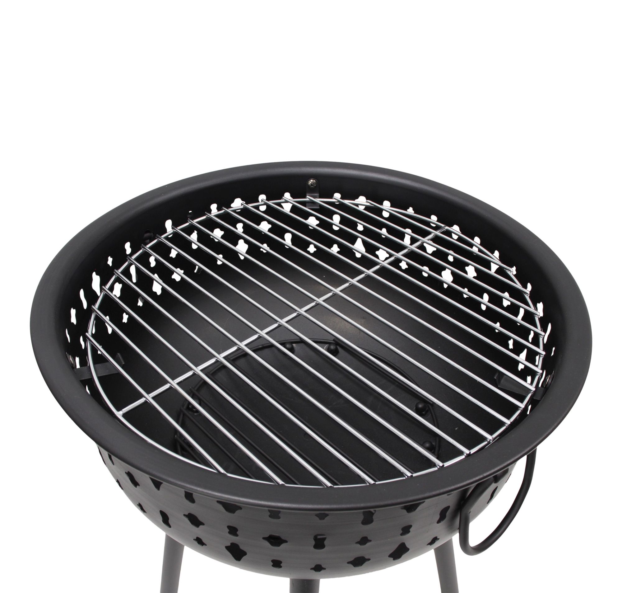Grill "Black"  im Frank Flechtwaren Online Shop für Feuerschalen kaufen