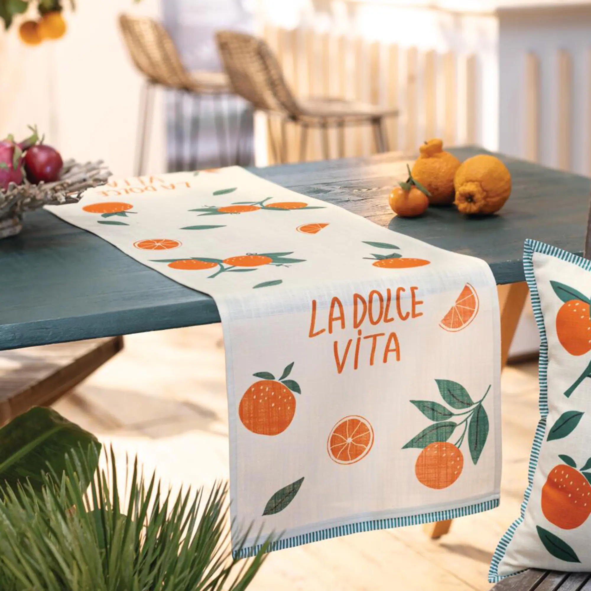 Tischläufer "La Dolce Vita"  im Frank Flechtwaren Online Shop kaufen