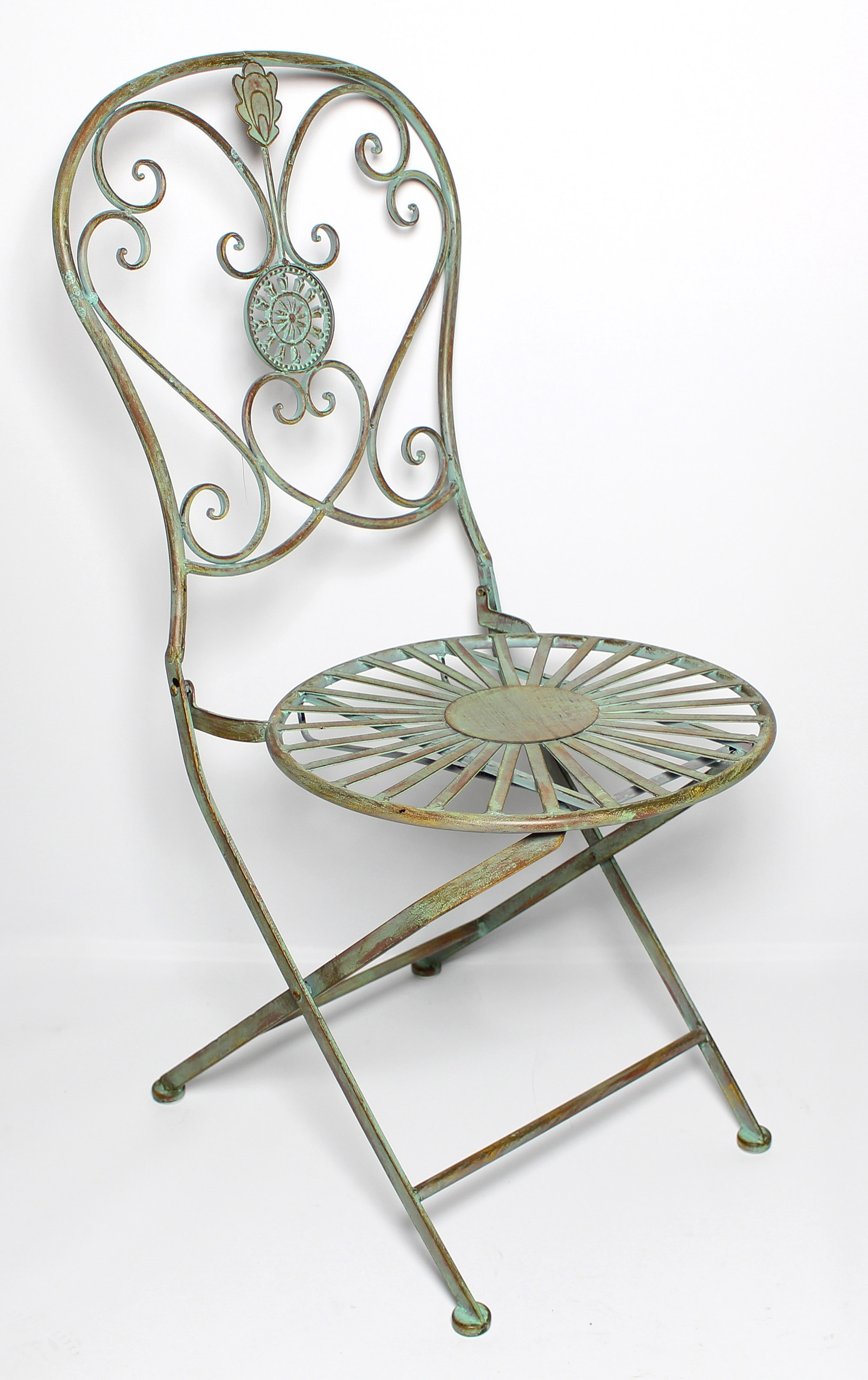 Acheter Chaise en métal "oeil de paon"  dans la boutique en ligne de Frank Flechtwaren pour Fauteuils &amp; chaises