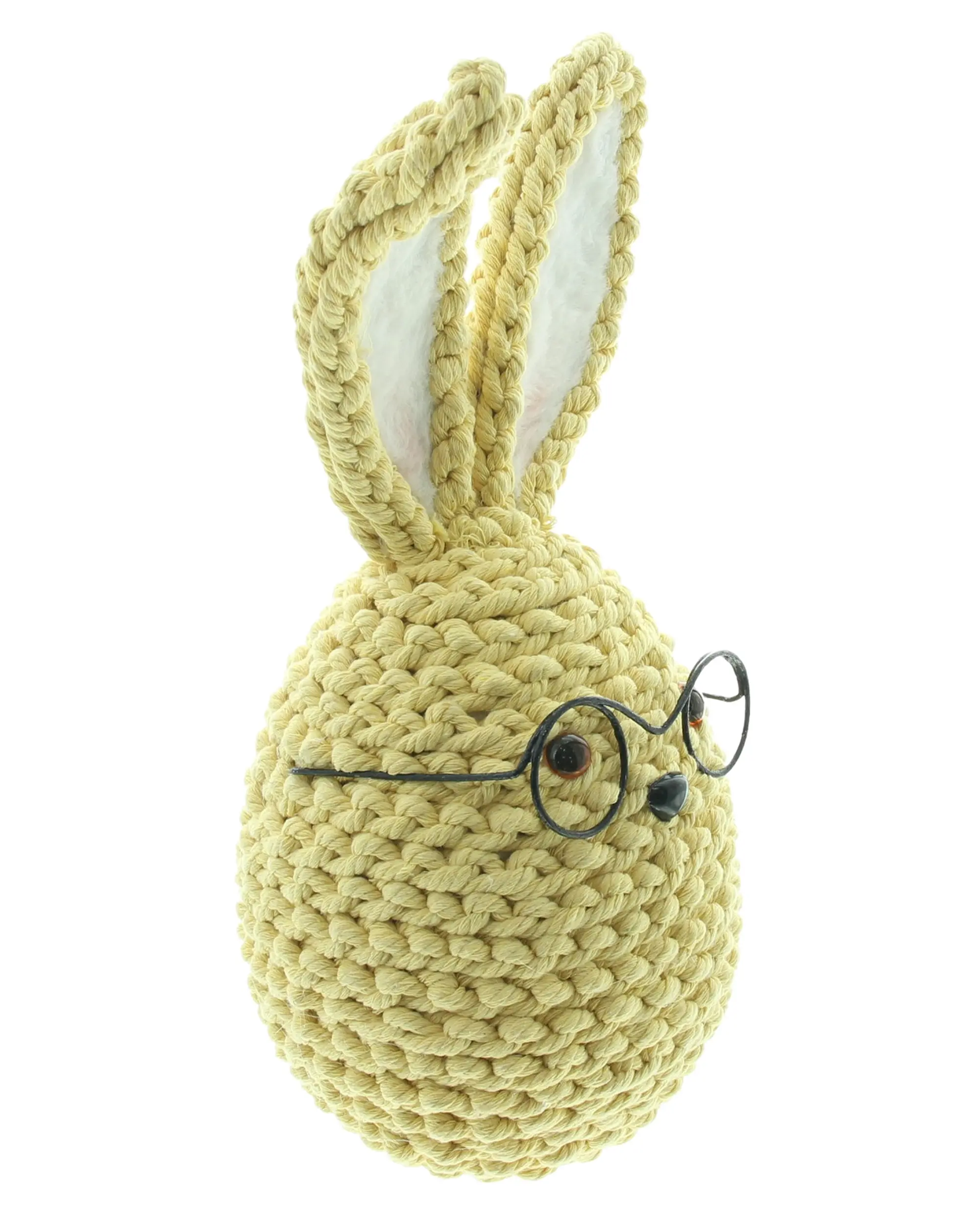 Hasenfigur "Professor Hoppel"  im Frank Flechtwaren Online Shop für Hasen &amp; Co kaufen