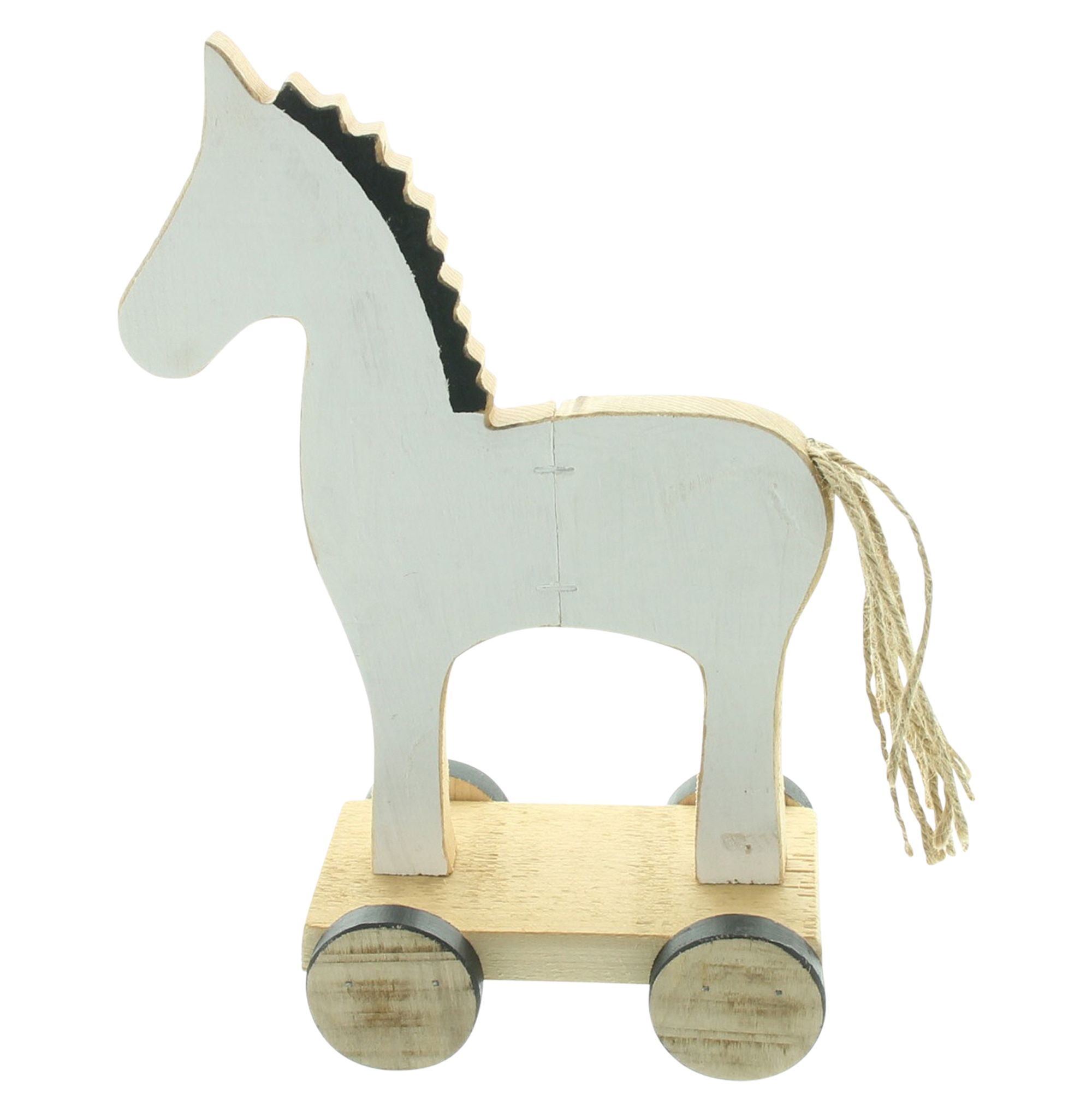 Figur "Nostalgisches Pferdchen"  im Frank Flechtwaren Online Shop für Weihnachten kaufen