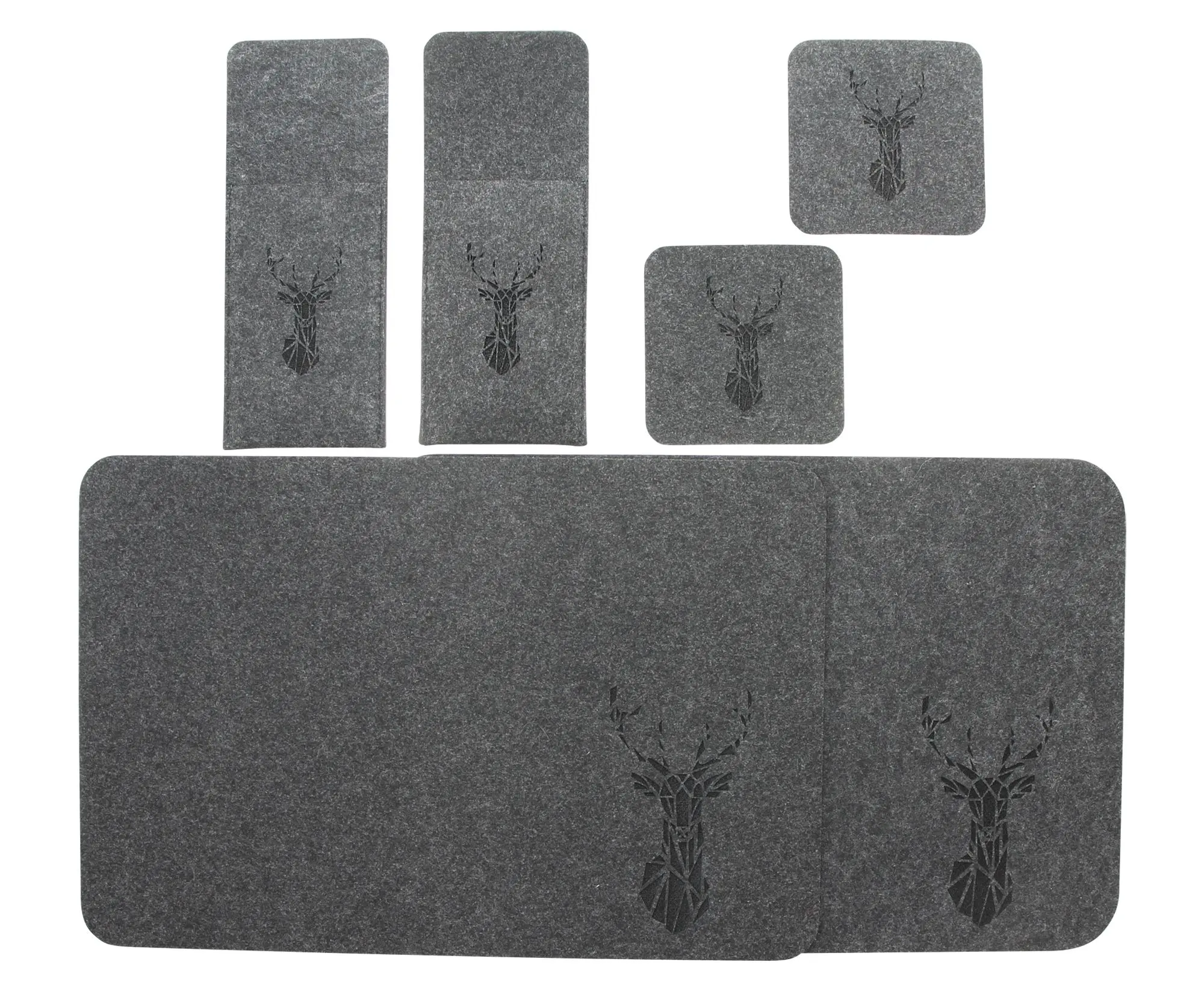 Tischset "Trend-Hirsch", 6tlg.  im Frank Flechtwaren Online Shop für Tischsets kaufen