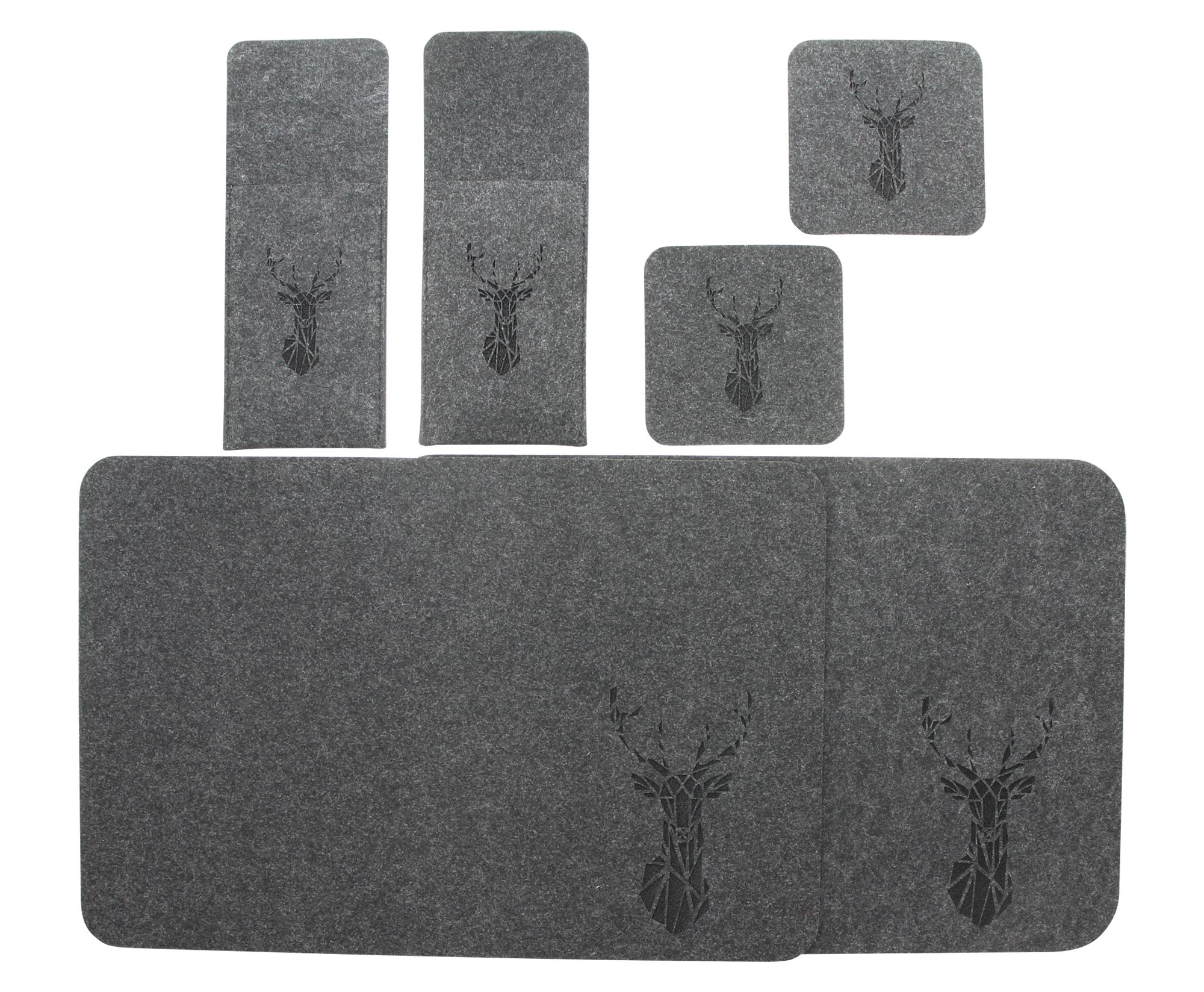 Tischset "Trend-Hirsch", 6tlg. im Frank Flechtwaren Online Shop für Herbst kaufen Tischset "Trend-Hirsch", 6tlg. im Frank Flechtwaren Online Shop für Herbst kaufen