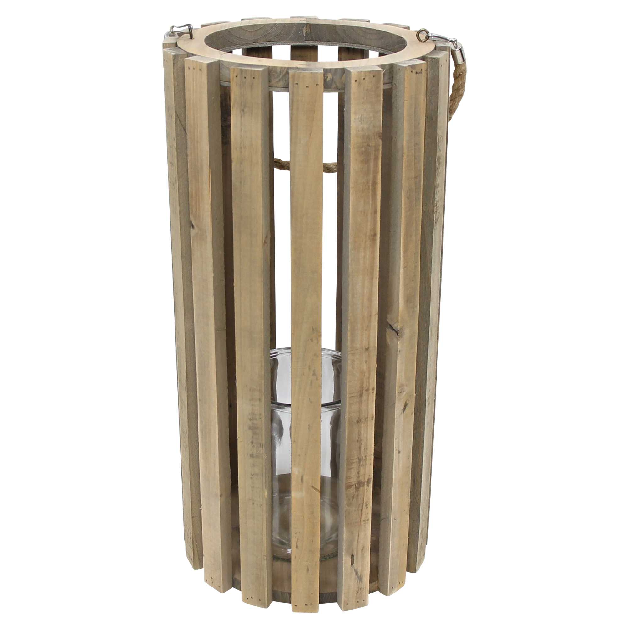 Holzlaterne "Recycling-Chic" im Frank Flechtwaren Online Shop für Laternen kaufen Holzlaterne "Recycling-Chic" im Frank Flechtwaren Online Shop für Laternen kaufen
