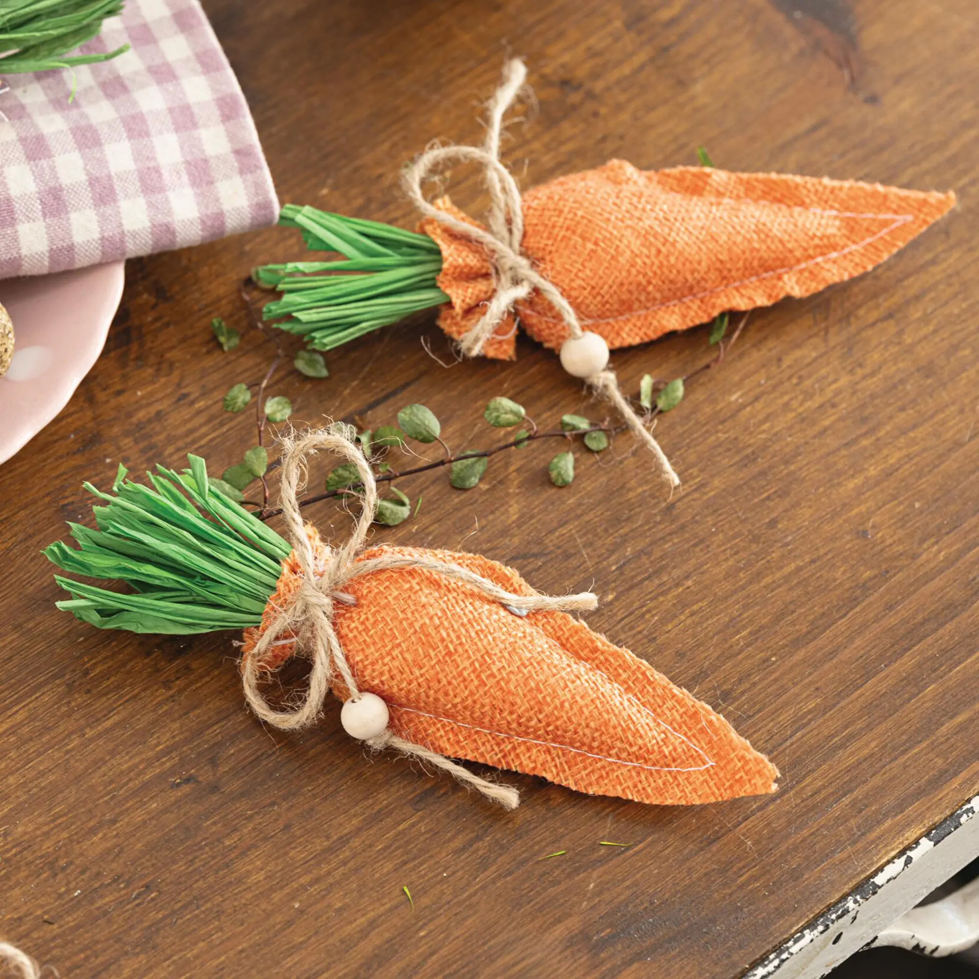 Osterdeko "Karotten", 8er Set  im Frank Flechtwaren Online Shop kaufen