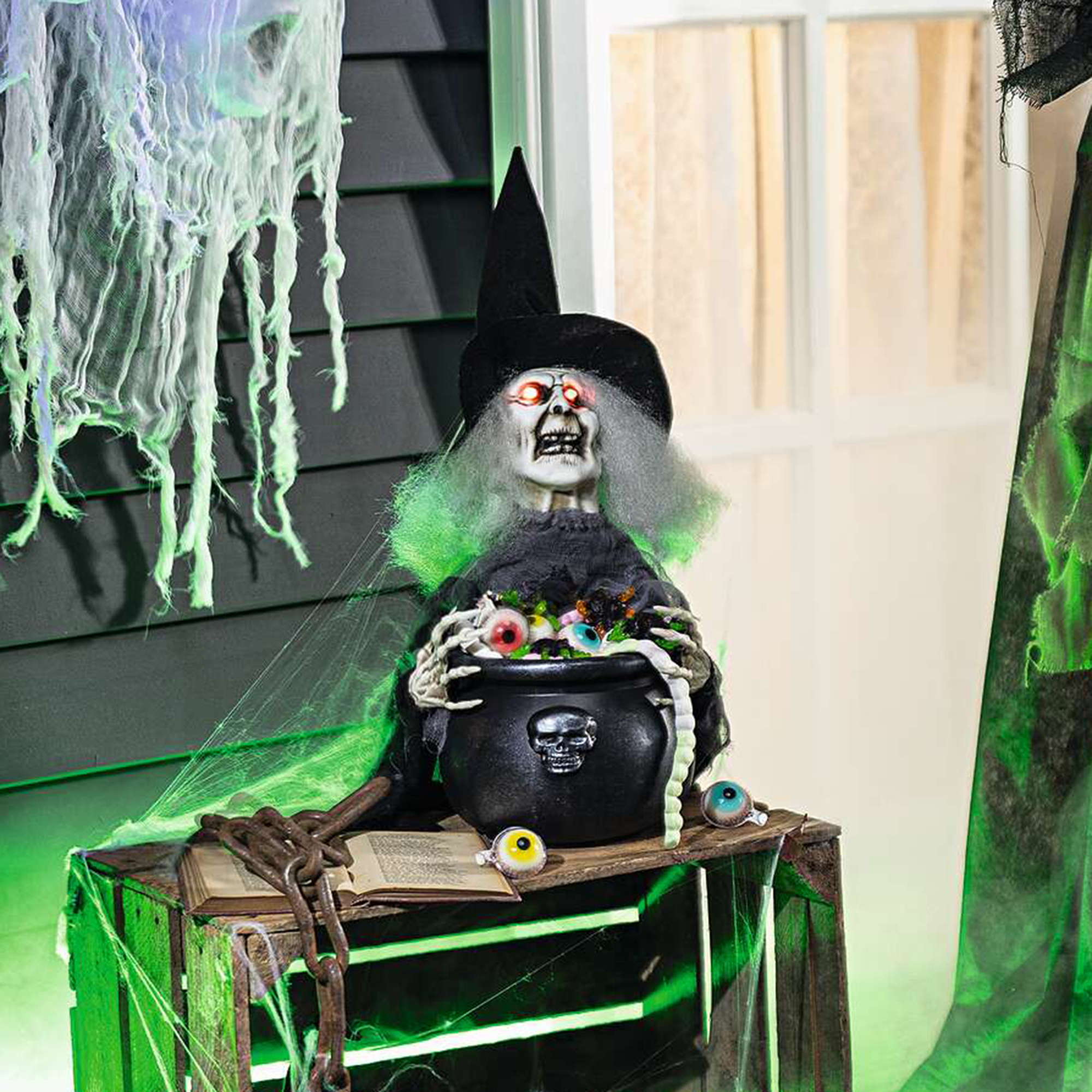 LED-Hexe "Creepy"  im Frank Flechtwaren Online Shop kaufen