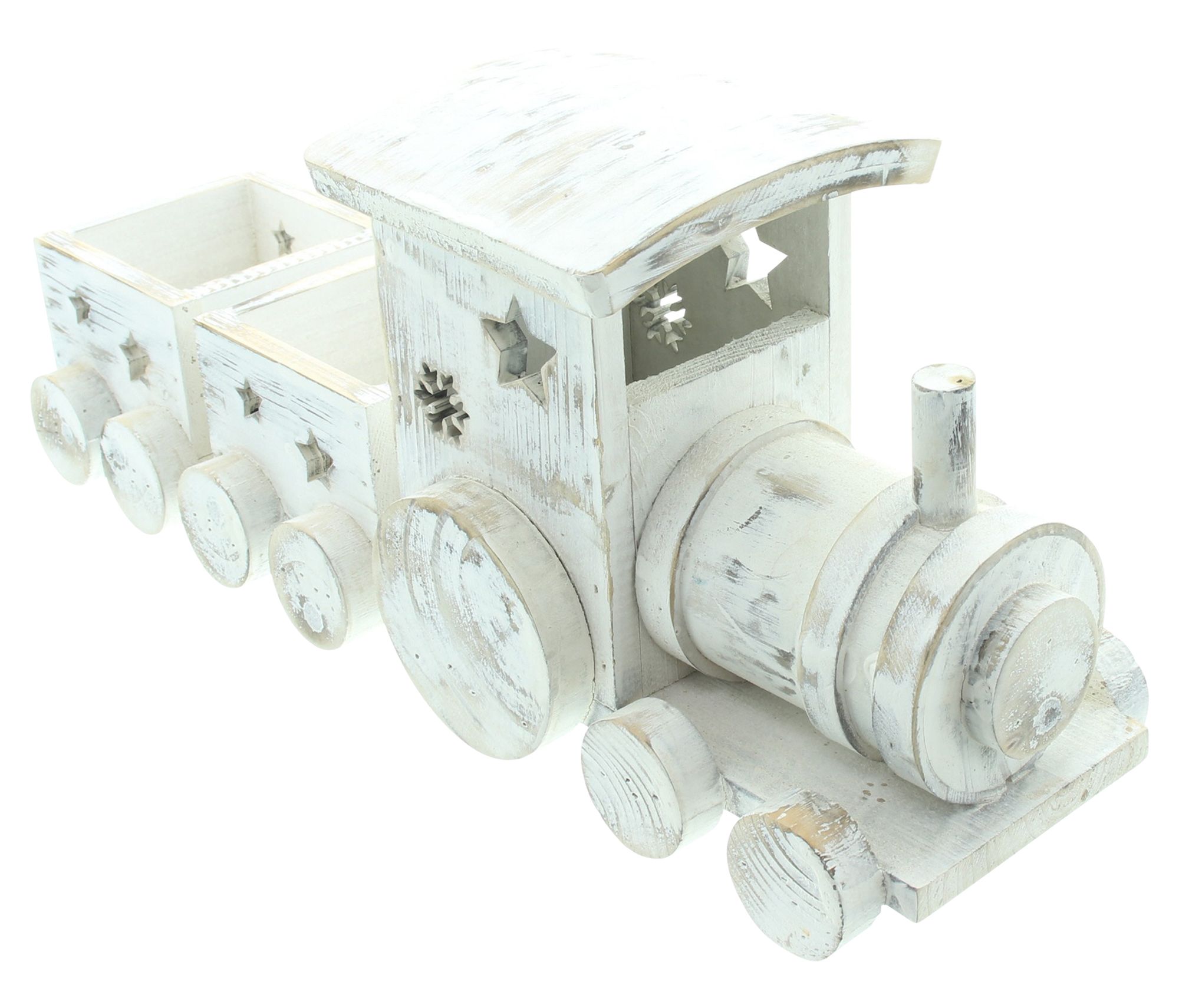 Dekozug "Shabby-White" im Frank Flechtwaren Online Shop für Weihnachten kaufen Dekozug "Shabby-White" im Frank Flechtwaren Online Shop für Weihnachten kaufen