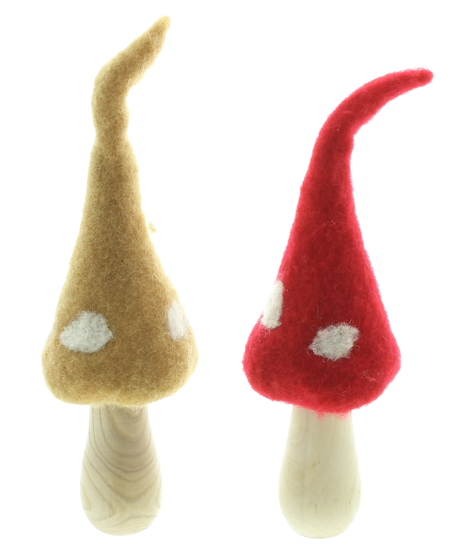Pilz "Filzhut", 2er Set im Frank Flechtwaren Online Shop für Herbst kaufen Pilz "Filzhut", 2er Set im Frank Flechtwaren Online Shop für Herbst kaufen