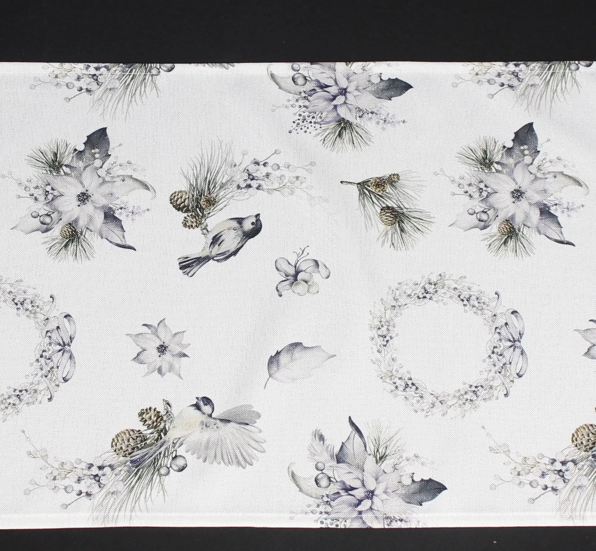 Tischläufer "Wintervogel"  im Frank Flechtwaren Online Shop für Windlichter kaufen