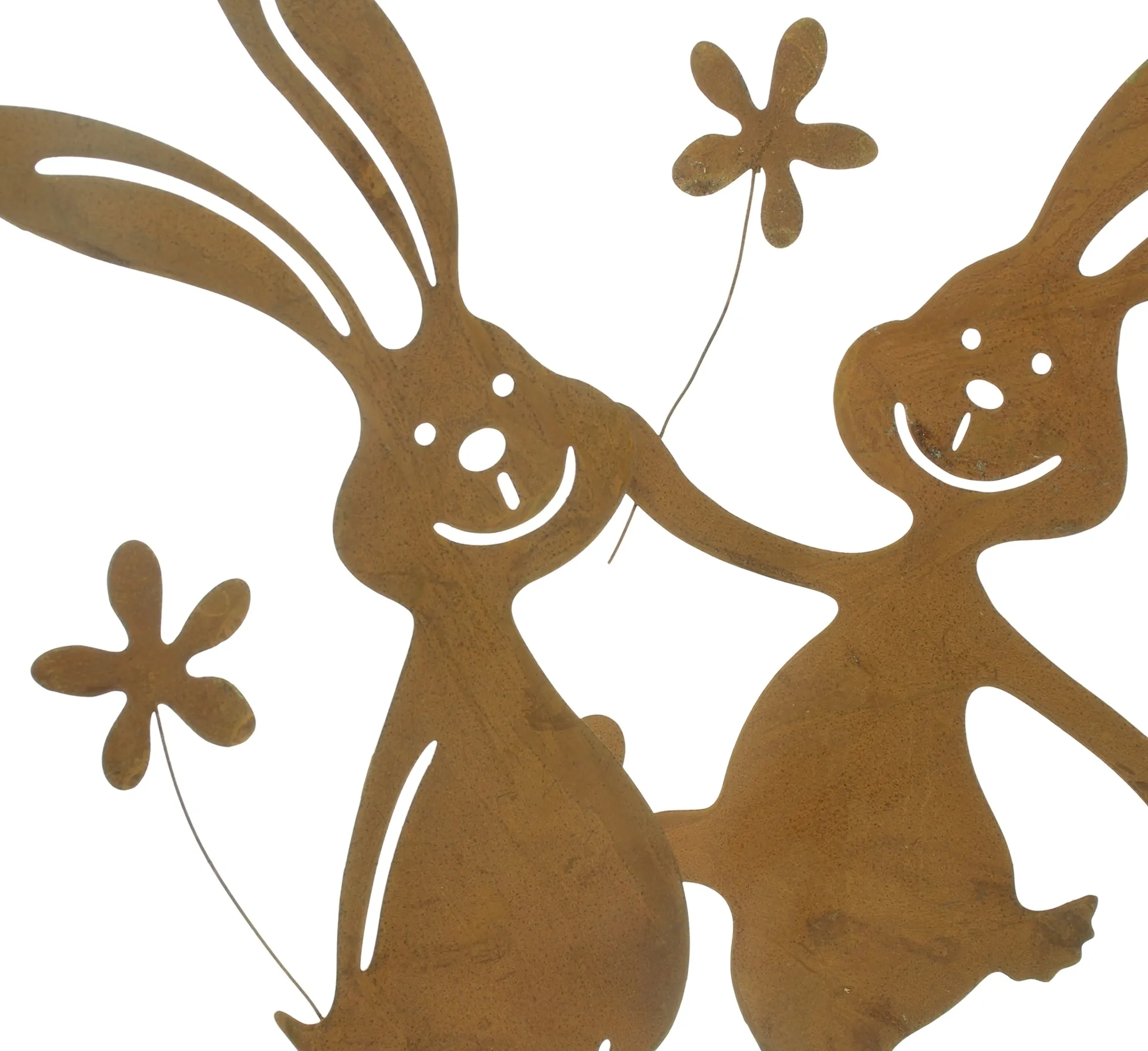 Figur "Hasenspaß", 2er Set  im Frank Flechtwaren Online Shop für Hasen &amp; Co kaufen
