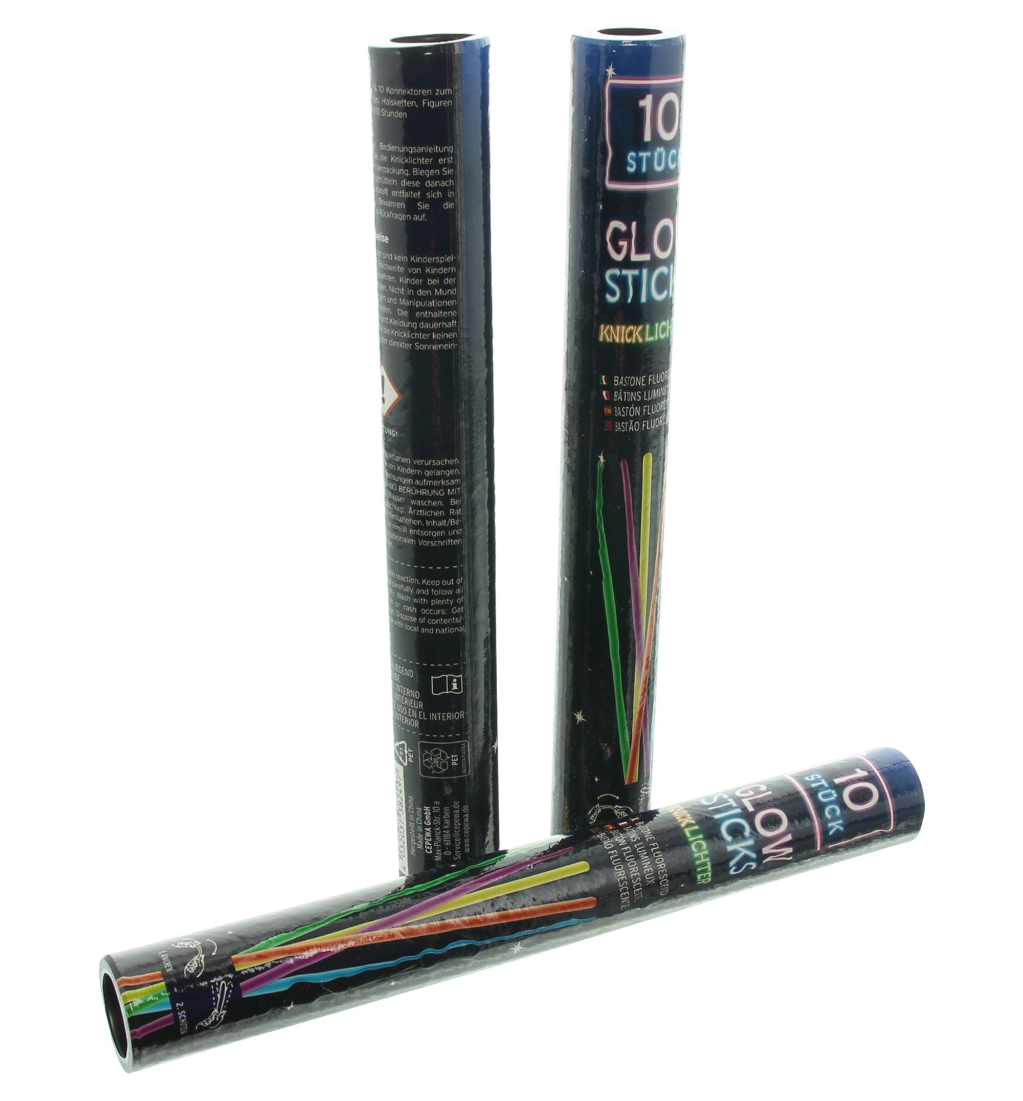 Knicklichter "Neon", 30er Set   im Frank Flechtwaren Online Shop für Deko kaufen