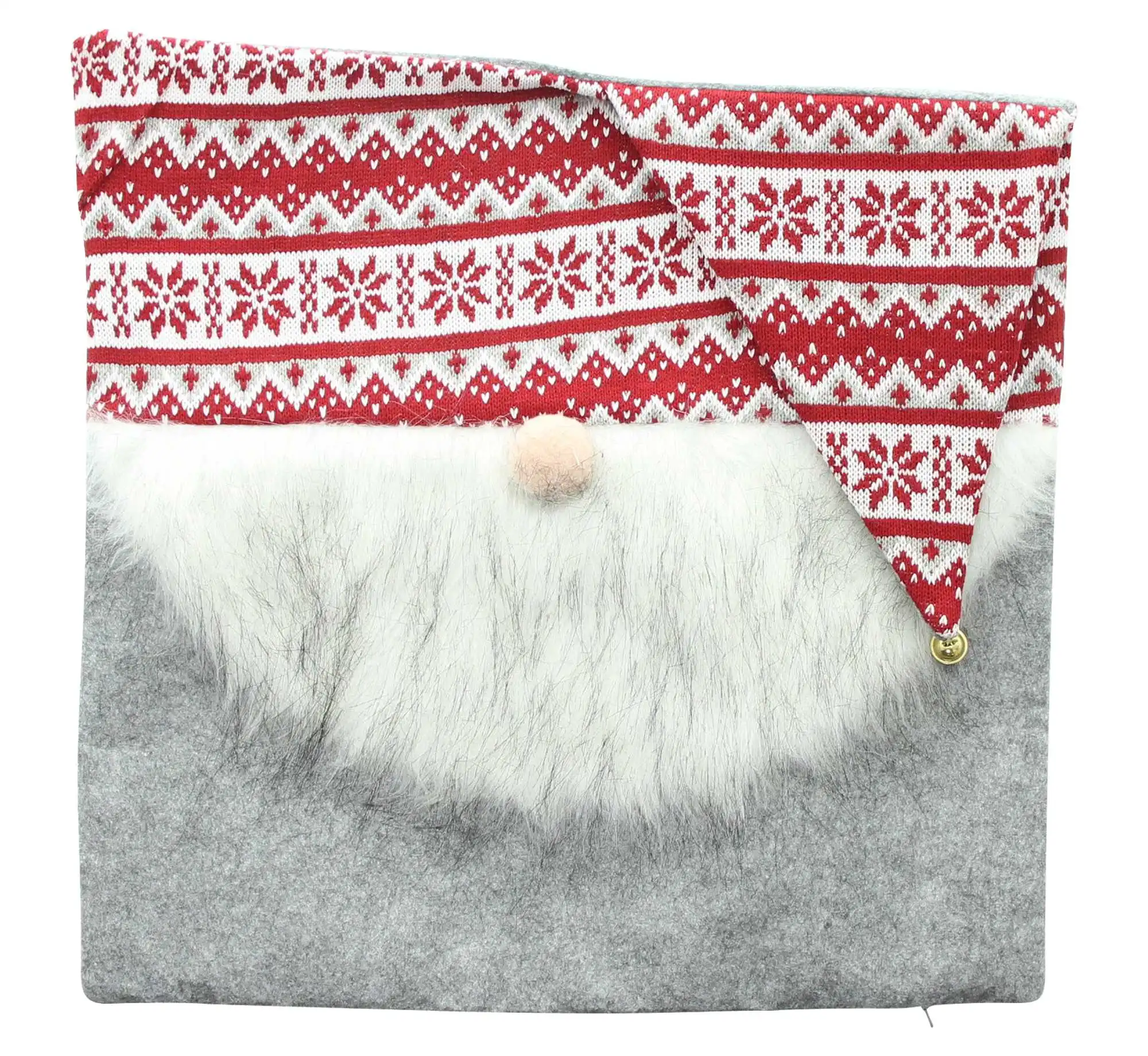Deko-Kissenhülle "Weihnachtswichtel"  im Frank Flechtwaren Online Shop für Kissen &amp; Kissenhüllen kaufen