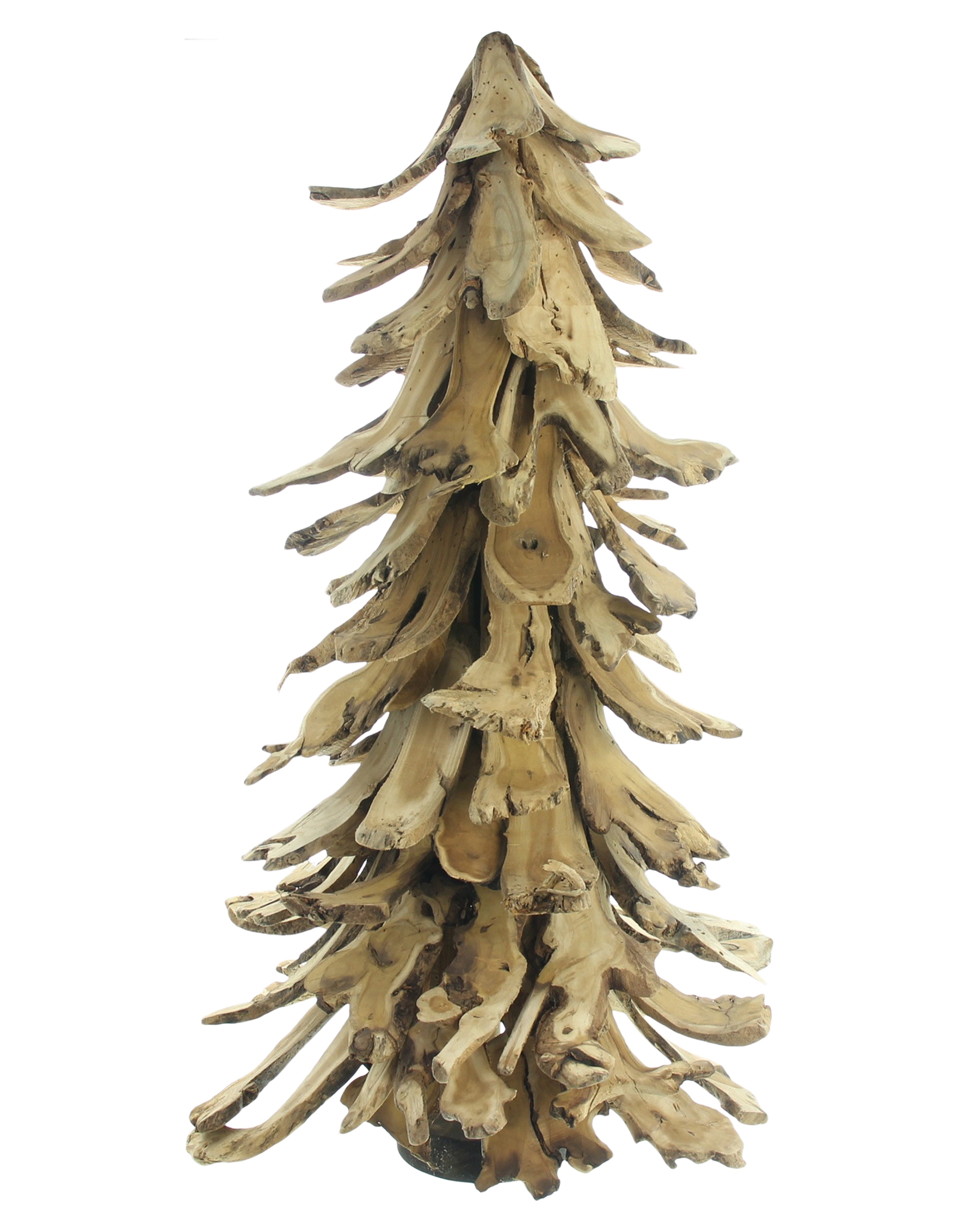 Dekotanne "Holzscheiben"  im Frank Flechtwaren Online Shop für Tannenbäume kaufen