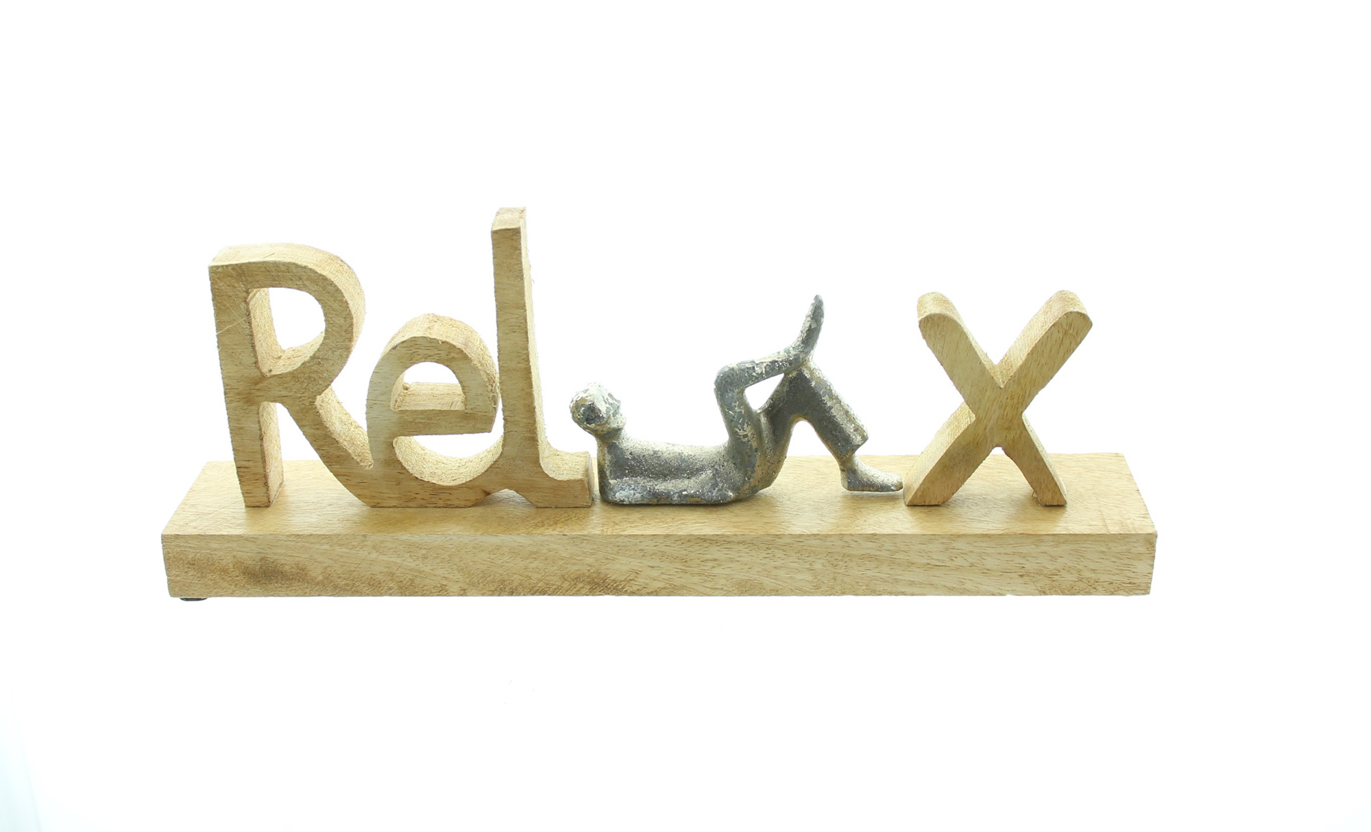 Schriftzug "Relax", B-Ware  im Frank Flechtwaren Online Shop kaufen