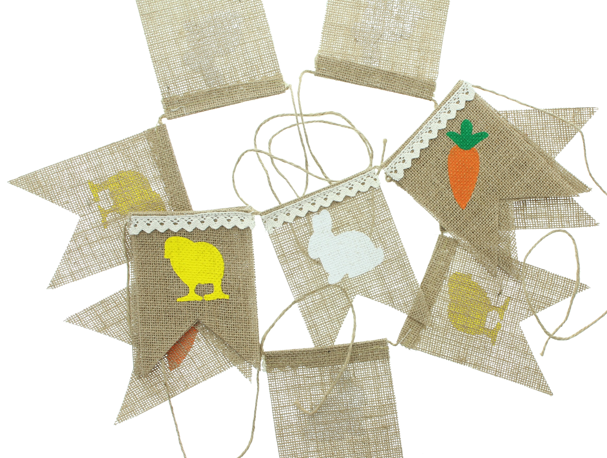 Wimpelgirlande "Ostern", 2er Set  im Frank Flechtwaren Online Shop für Gerade eingetroffen kaufen