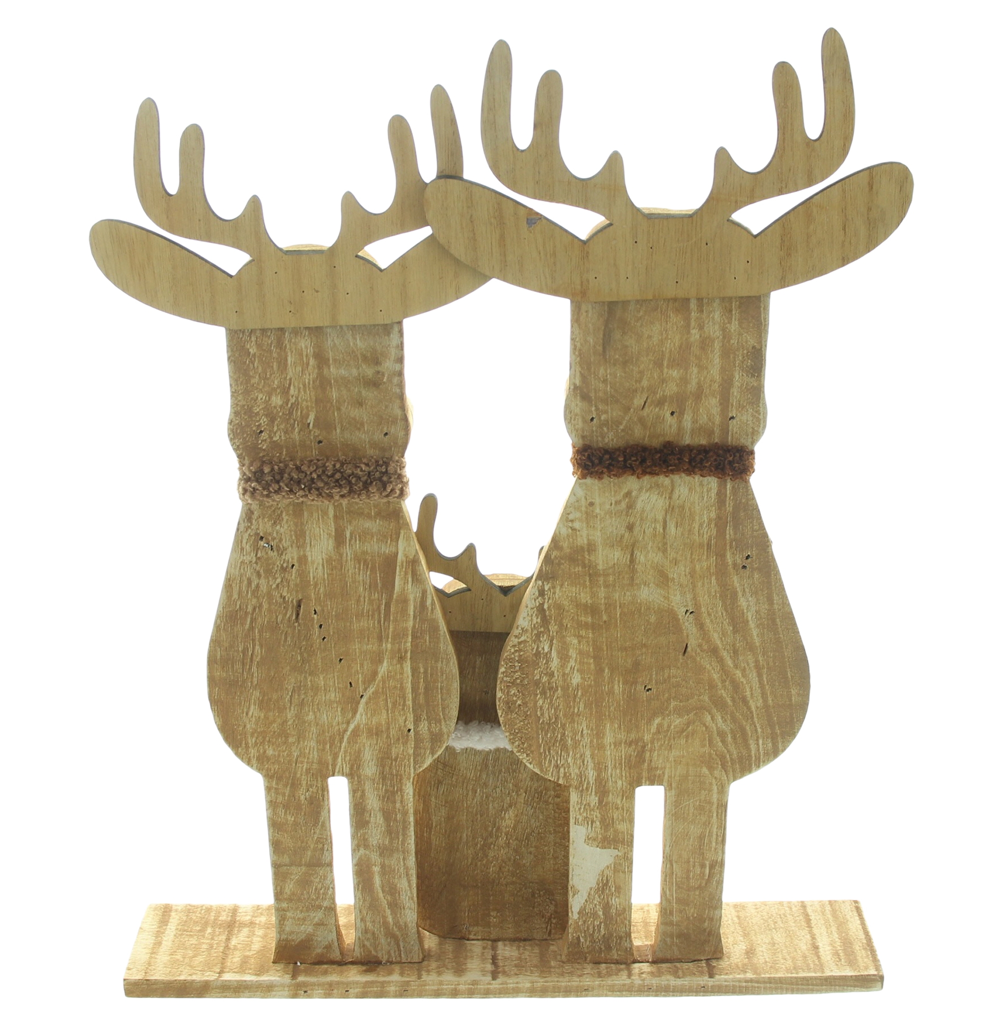Weihnachtsdeko "Rentier-Trio"  im Frank Flechtwaren Online Shop für Weihnachten kaufen