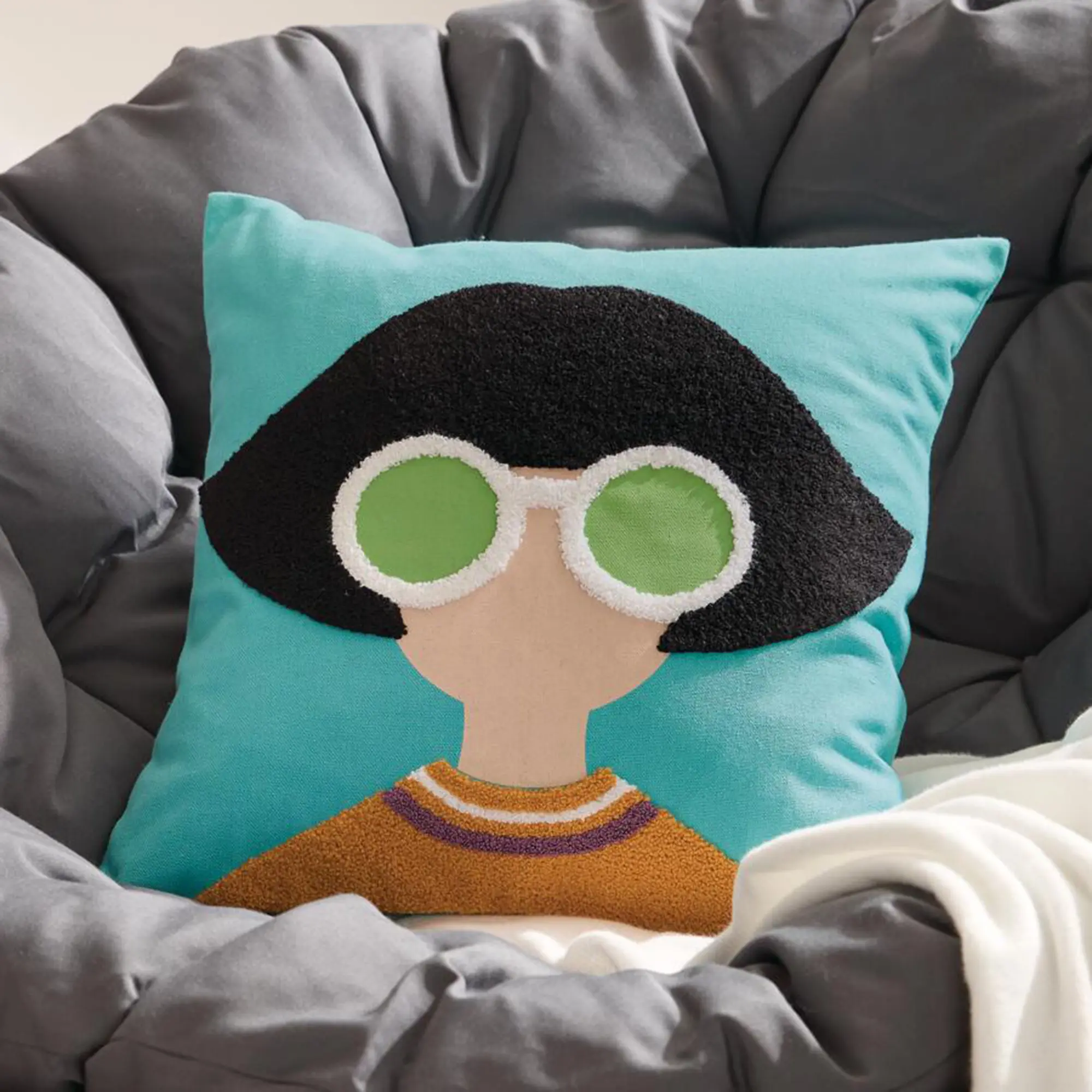 Kissenhülle "Popart-Style"  im Frank Flechtwaren Online Shop kaufen