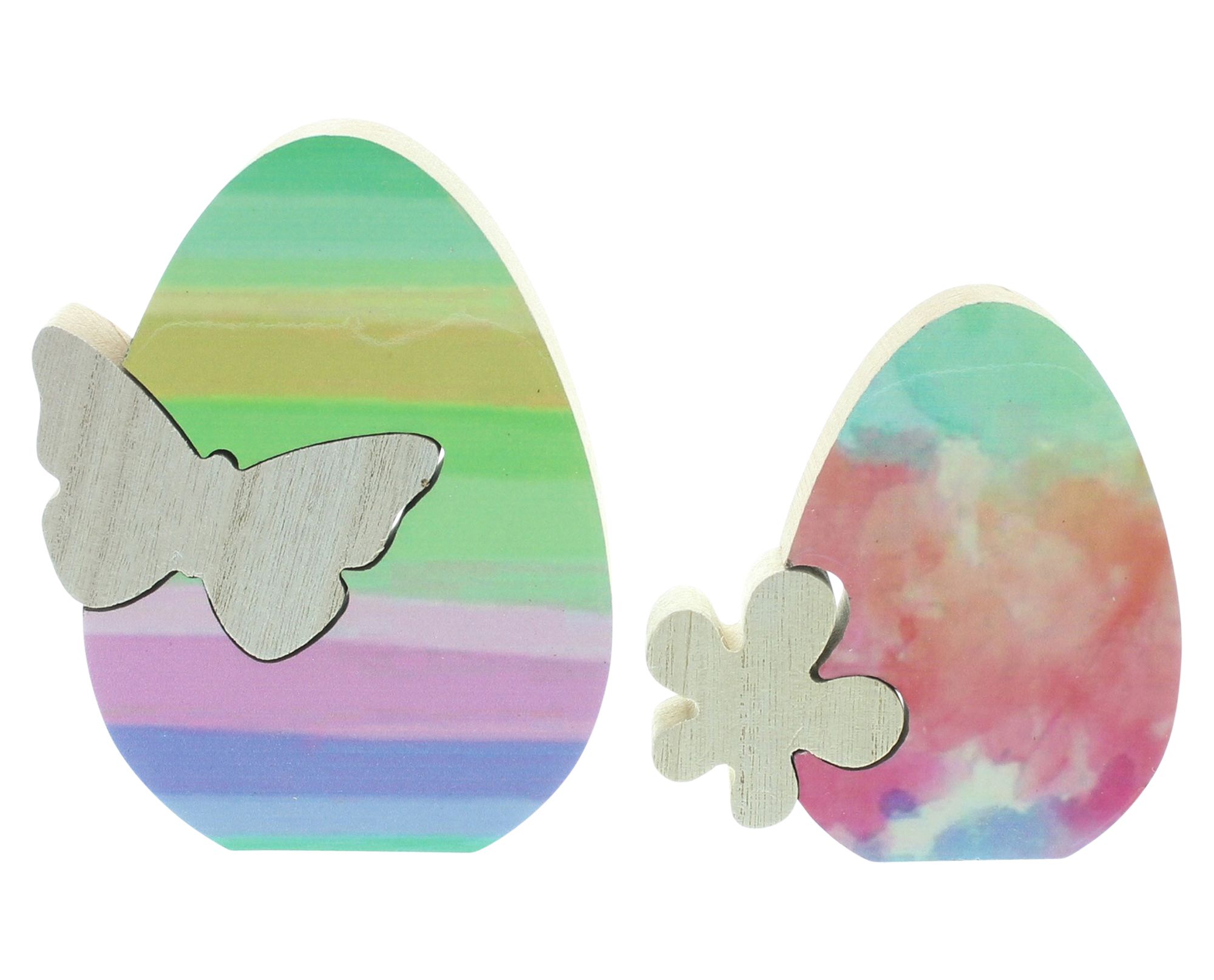 Osterdeko "Blume & Schmetterling", 2er Set im Frank Flechtwaren Online Shop für Ostern kaufen Osterdeko "Blume & Schmetterling", 2er Set im Frank Flechtwaren Online Shop für Ostern kaufen