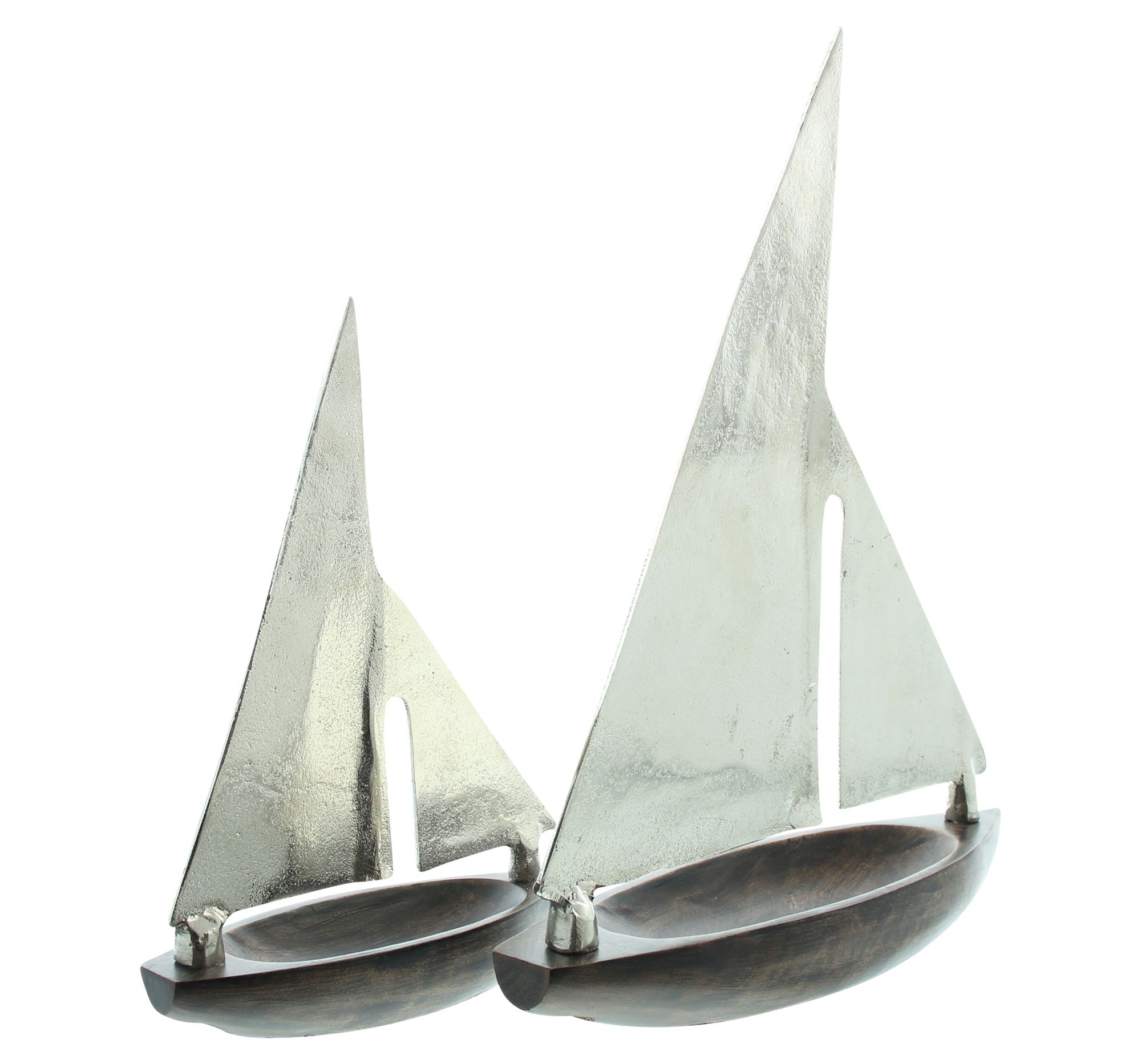 Metall-Schiff "Sailing", 2er Set im Frank Flechtwaren Online Shop für Gartenfiguren kaufen Metall-Schiff "Sailing", 2er Set im Frank Flechtwaren Online Shop für Gartenfiguren kaufen