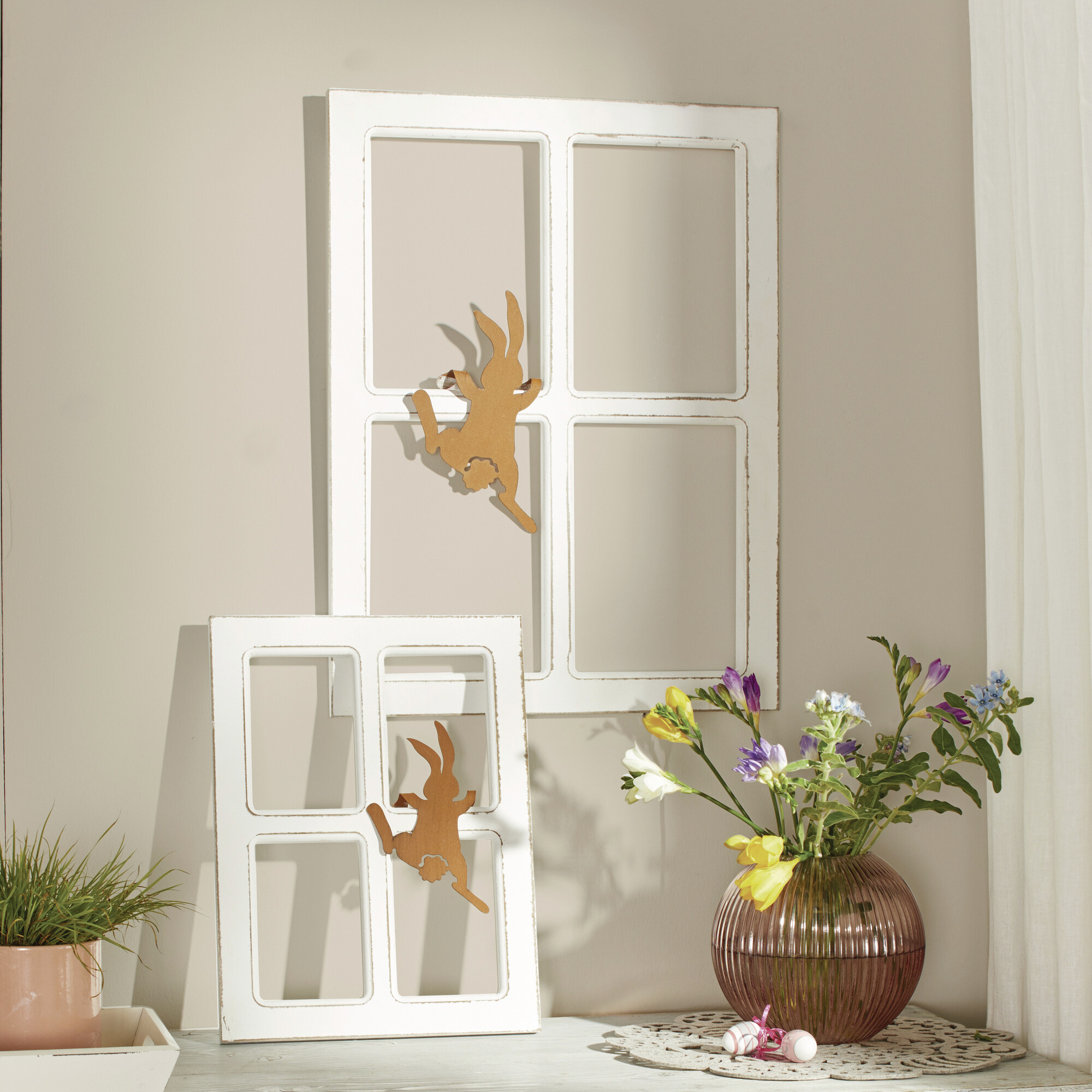 Hänger "Kletterhäschen", 2er Set  im Frank Flechtwaren Online Shop kaufen