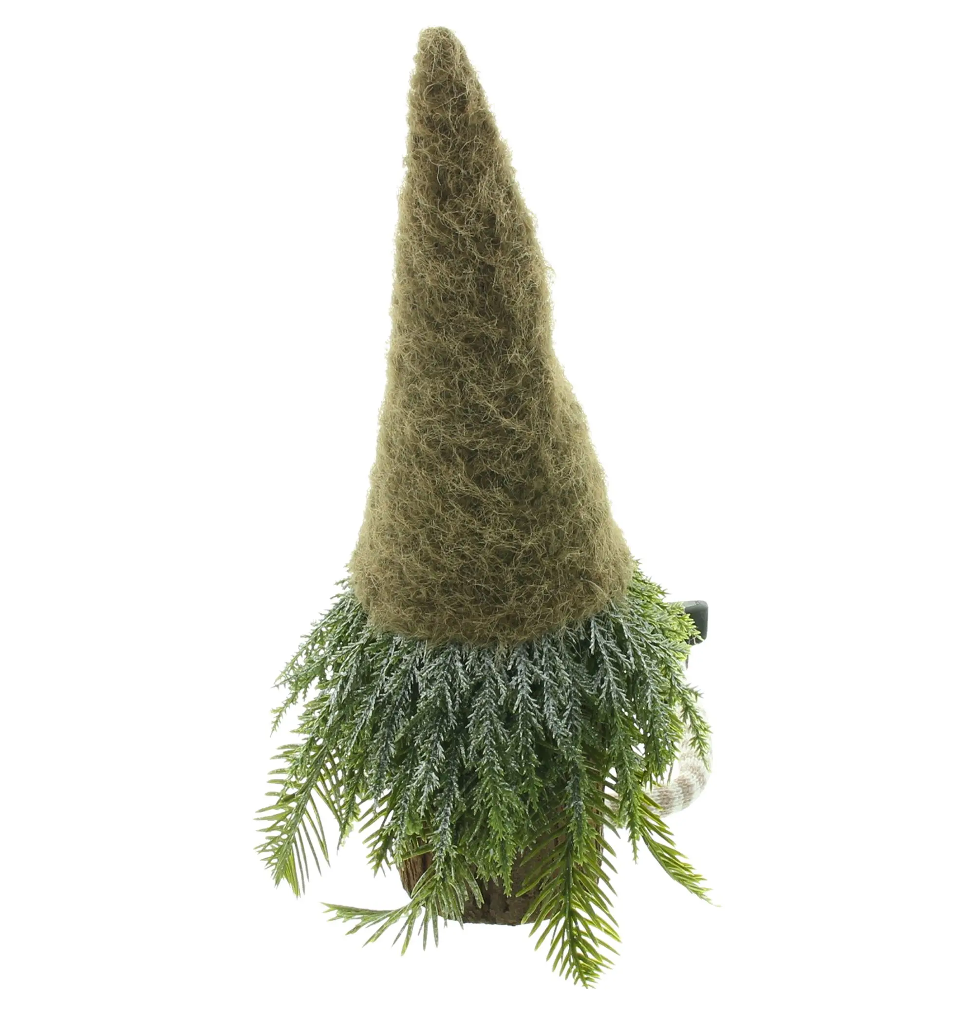 Wichtel "Baumstamm"  im Frank Flechtwaren Online Shop für Weihnachtliche Dekofiguren kaufen
