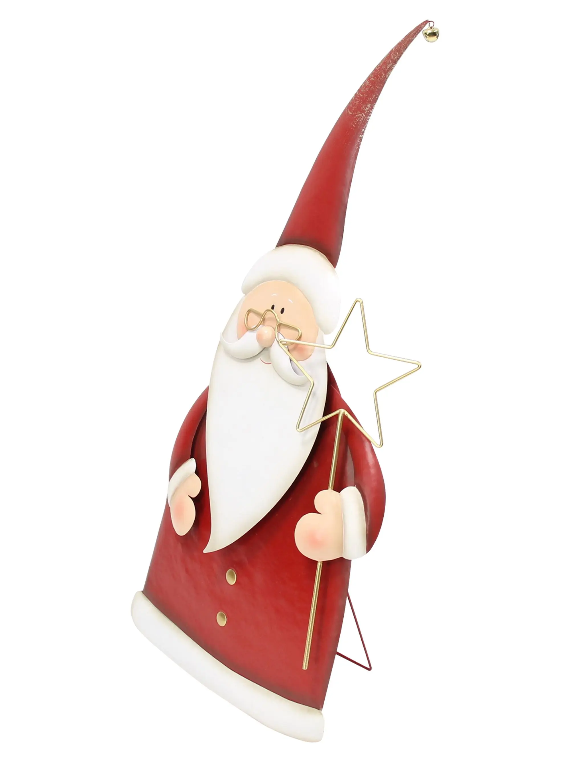 Weihnachts-Figur "Santa"  im Frank Flechtwaren Online Shop für Weihnachtsmänner kaufen