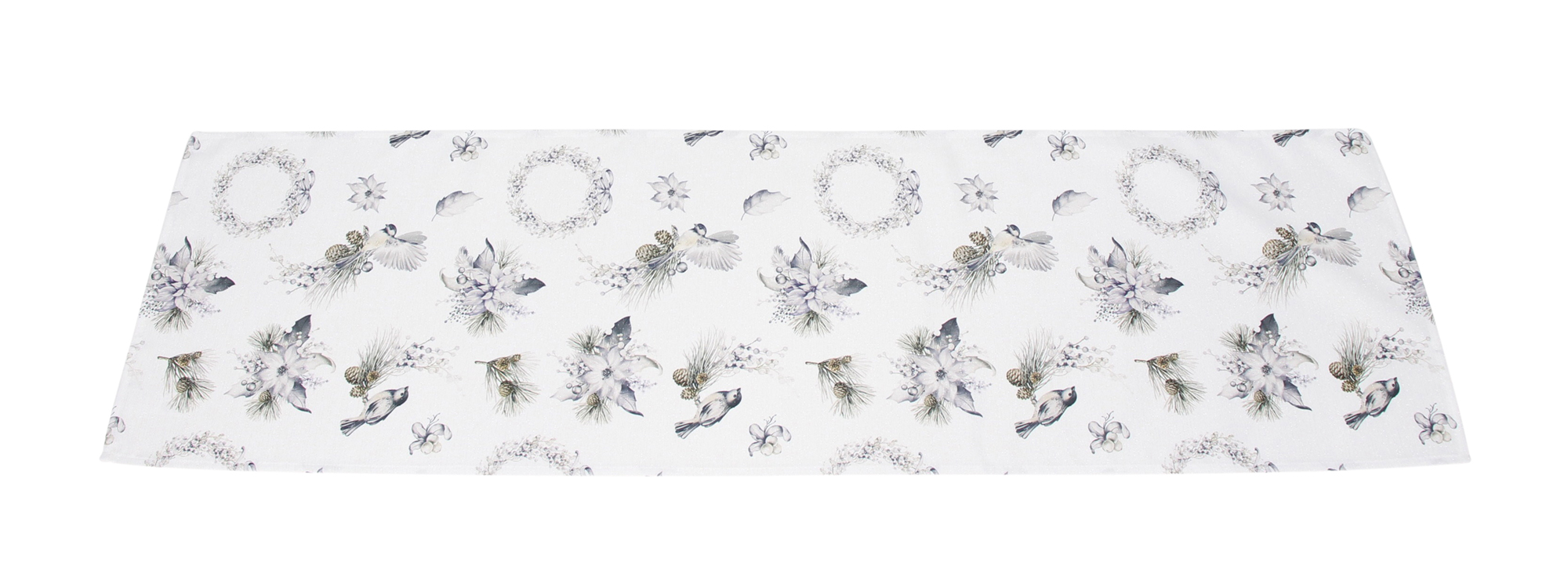 Tischläufer "Wintervogel"  im Frank Flechtwaren Online Shop für Tischläufer kaufen