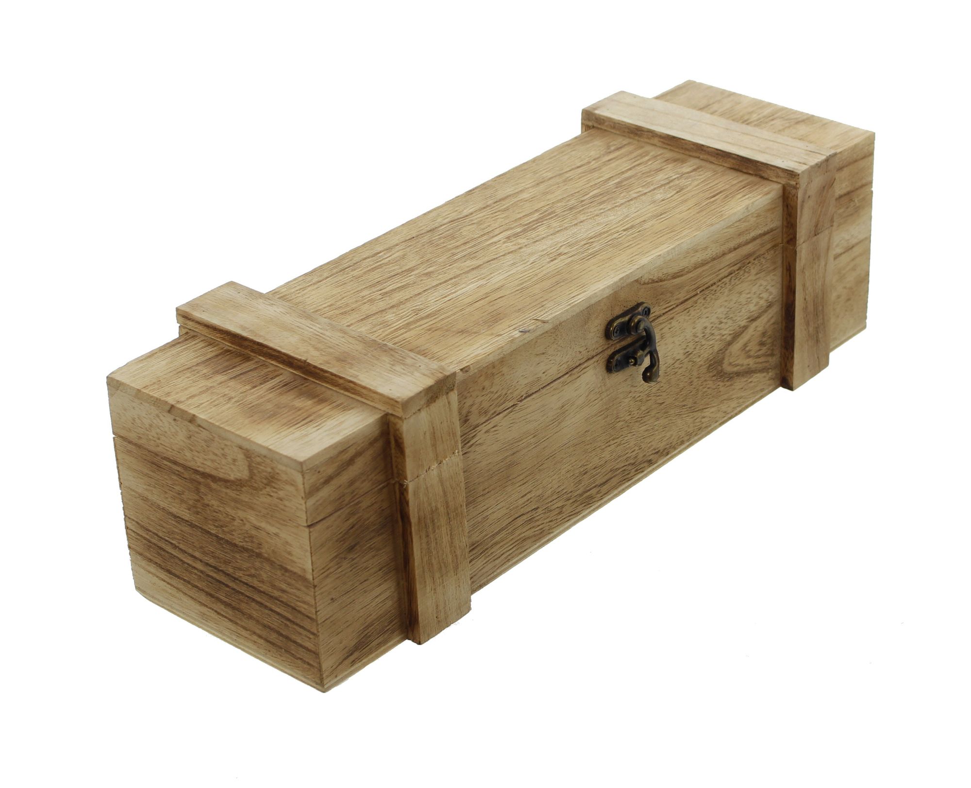 Holztruhe "Rustikal", für 1 Flasche im Frank Flechtwaren Online Shop für Weinliebhaber kaufen Holztruhe "Rustikal", für 1 Flasche im Frank Flechtwaren Online Shop für Weinliebhaber kaufen