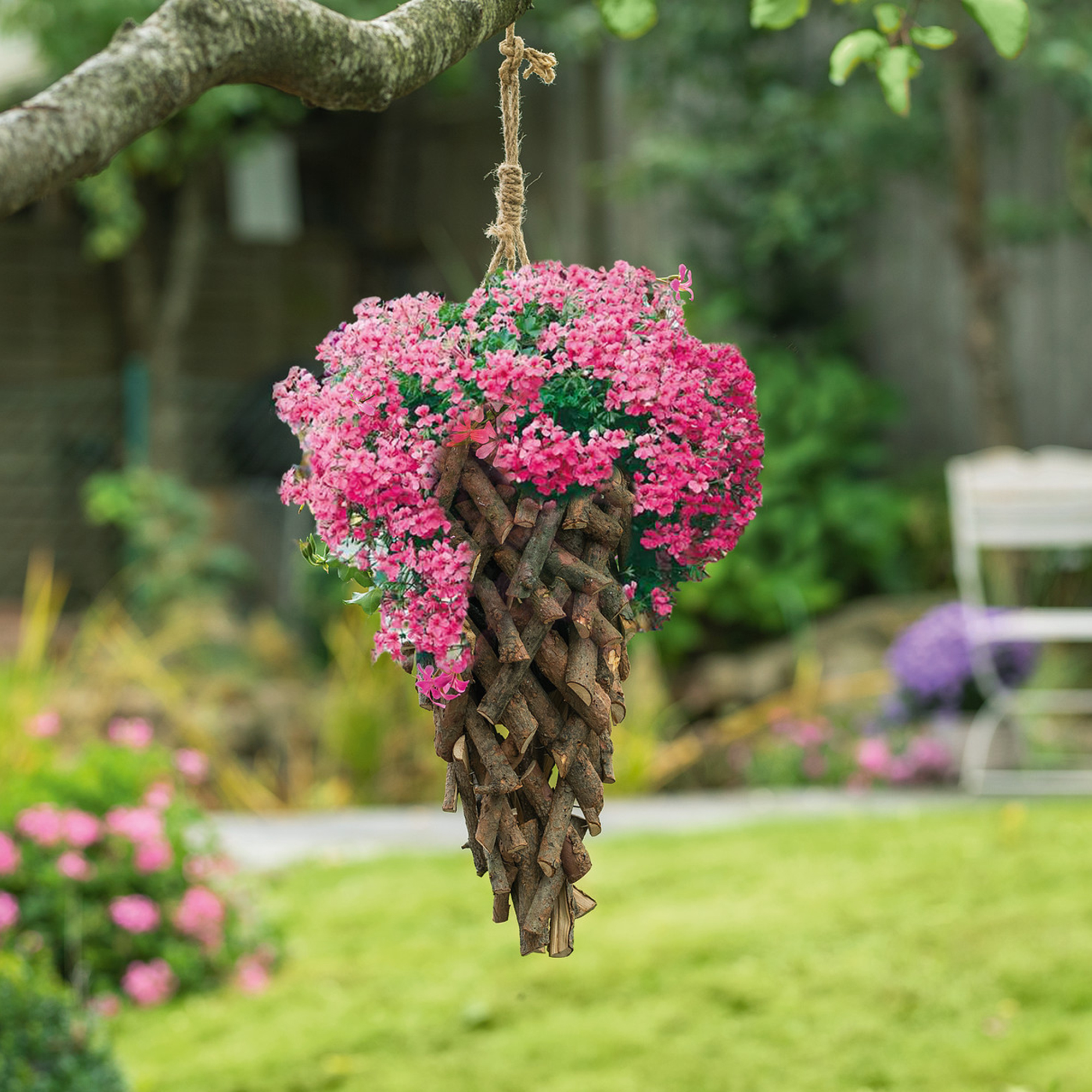 Pflanzampel "Naturrattan"  im Frank Flechtwaren Online Shop kaufen