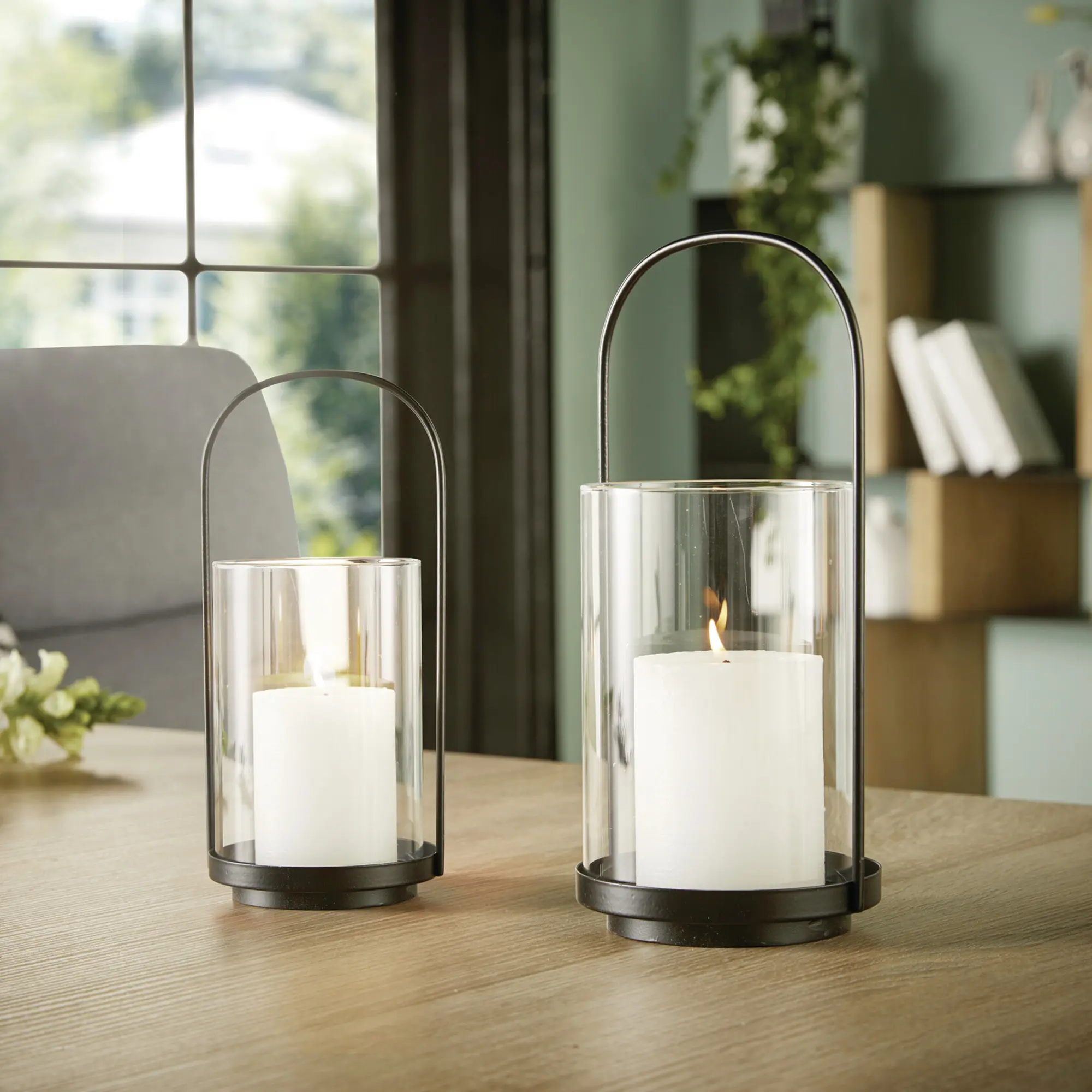 Windlicht "Klassik", 2er Set  im Frank Flechtwaren Online Shop kaufen