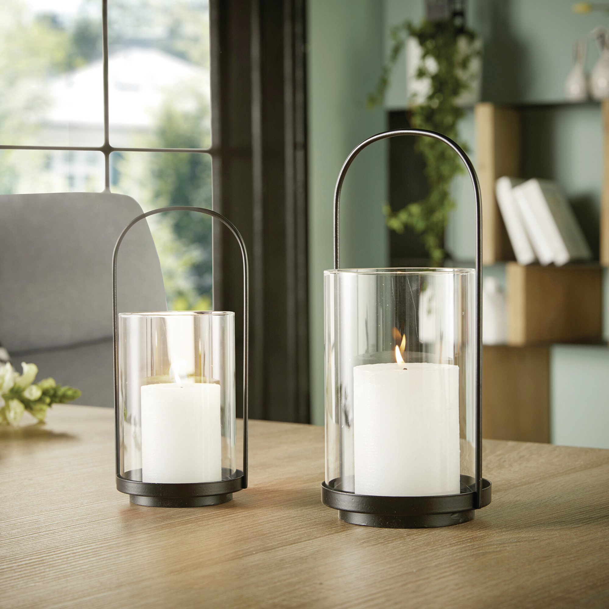 Windlicht "Klassik", 2er Set  im Frank Flechtwaren Online Shop kaufen