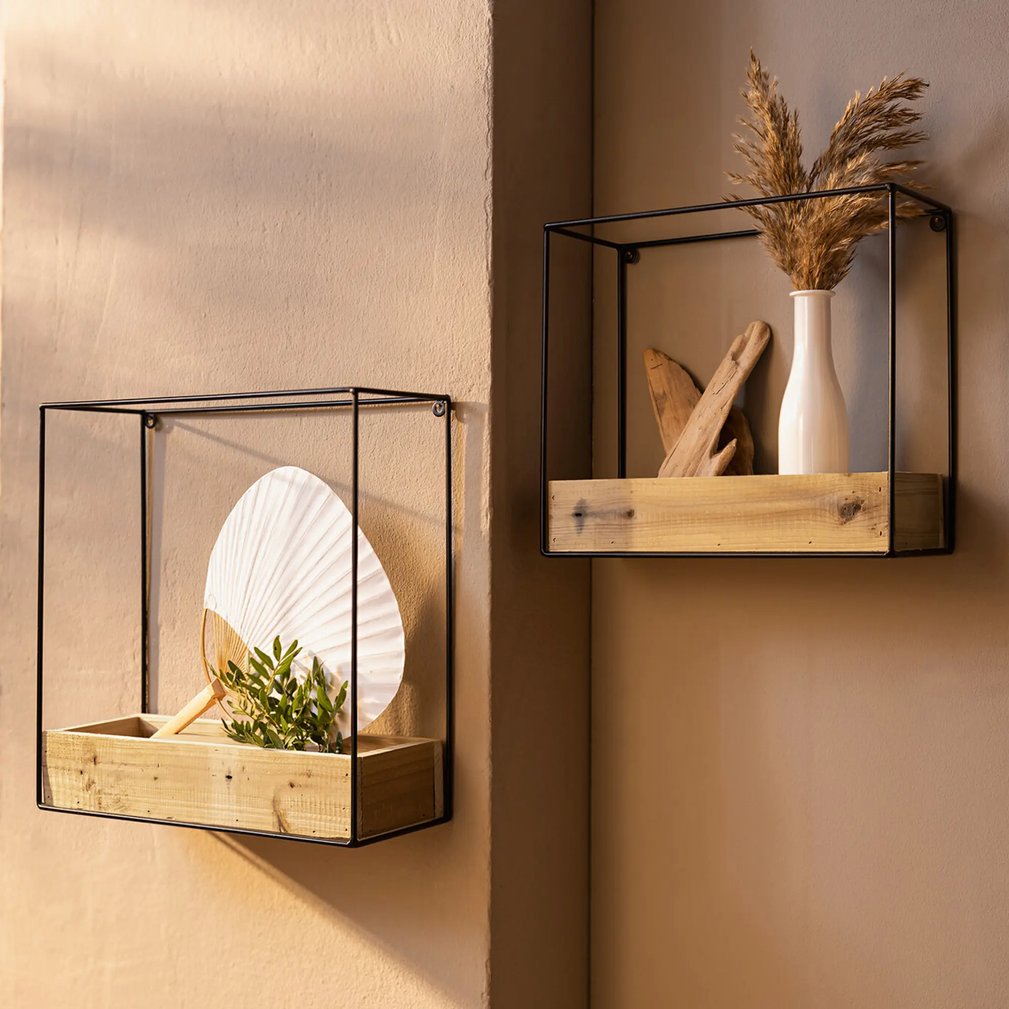 Wandpflanzer "Modern Look", 2er Set  im Frank Flechtwaren Online Shop kaufen