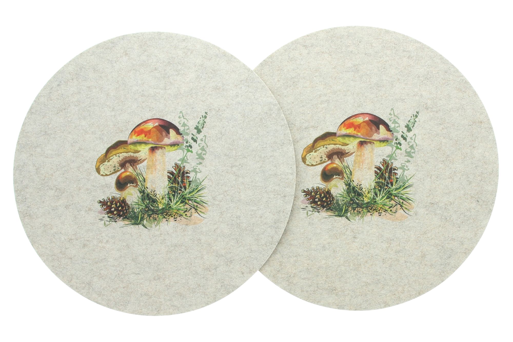 Platzmatte "Waldpilze", 2er Set im Frank Flechtwaren Online Shop für Herbst kaufen Platzmatte "Waldpilze", 2er Set im Frank Flechtwaren Online Shop für Herbst kaufen