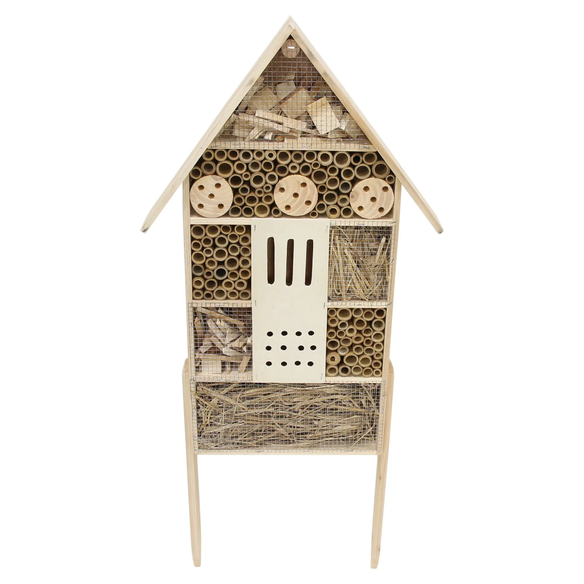 Insektenhotel "Natur"  im Frank Flechtwaren Online Shop für Gartendeko kaufen